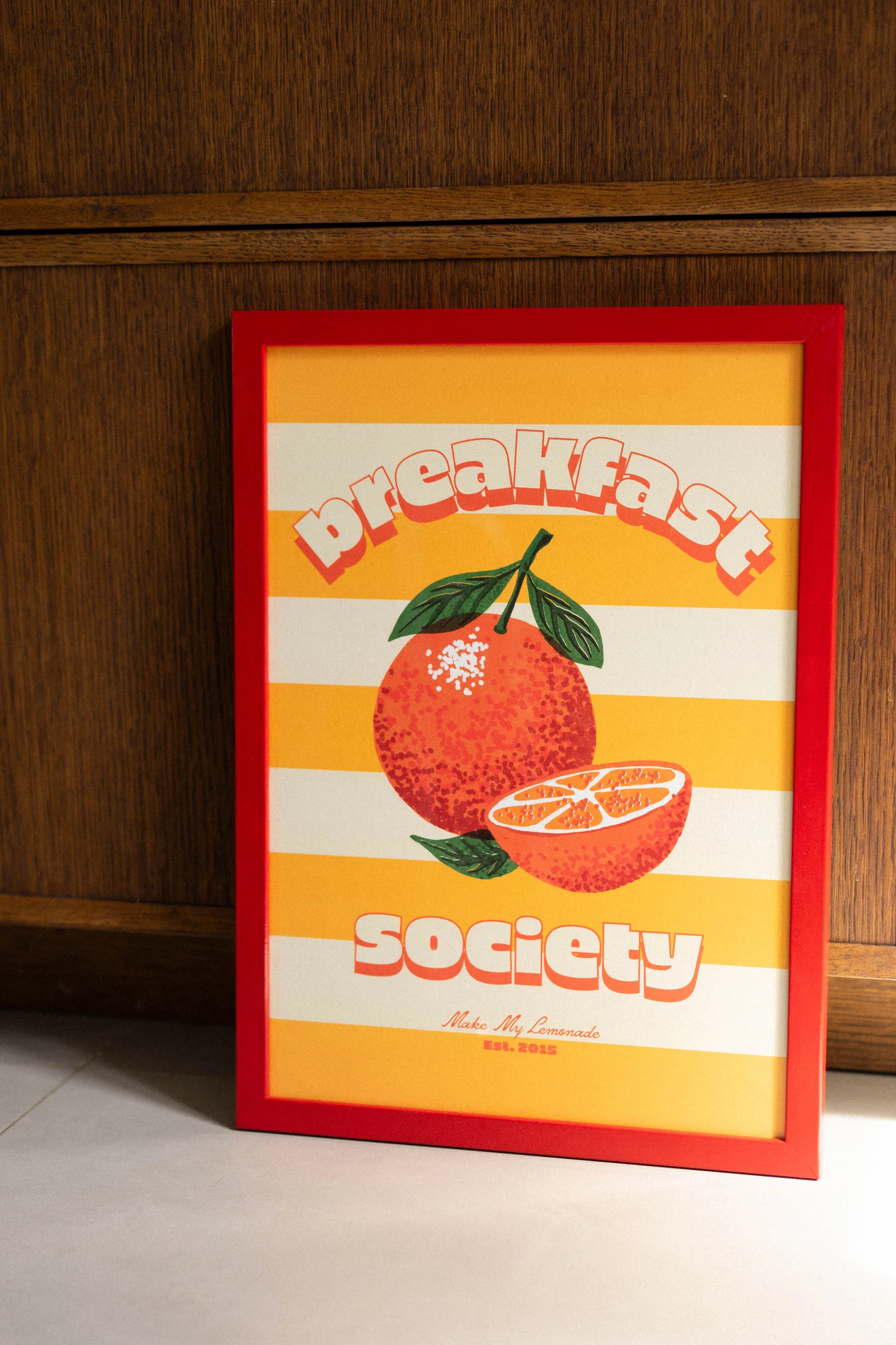 AFFICHE A3 "BREAKFAST SOCIETY" - Image 4