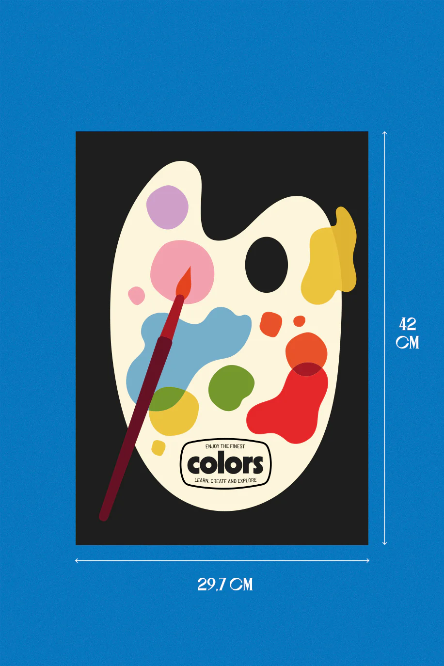 AFFICHE A3 COLORS - Image 2