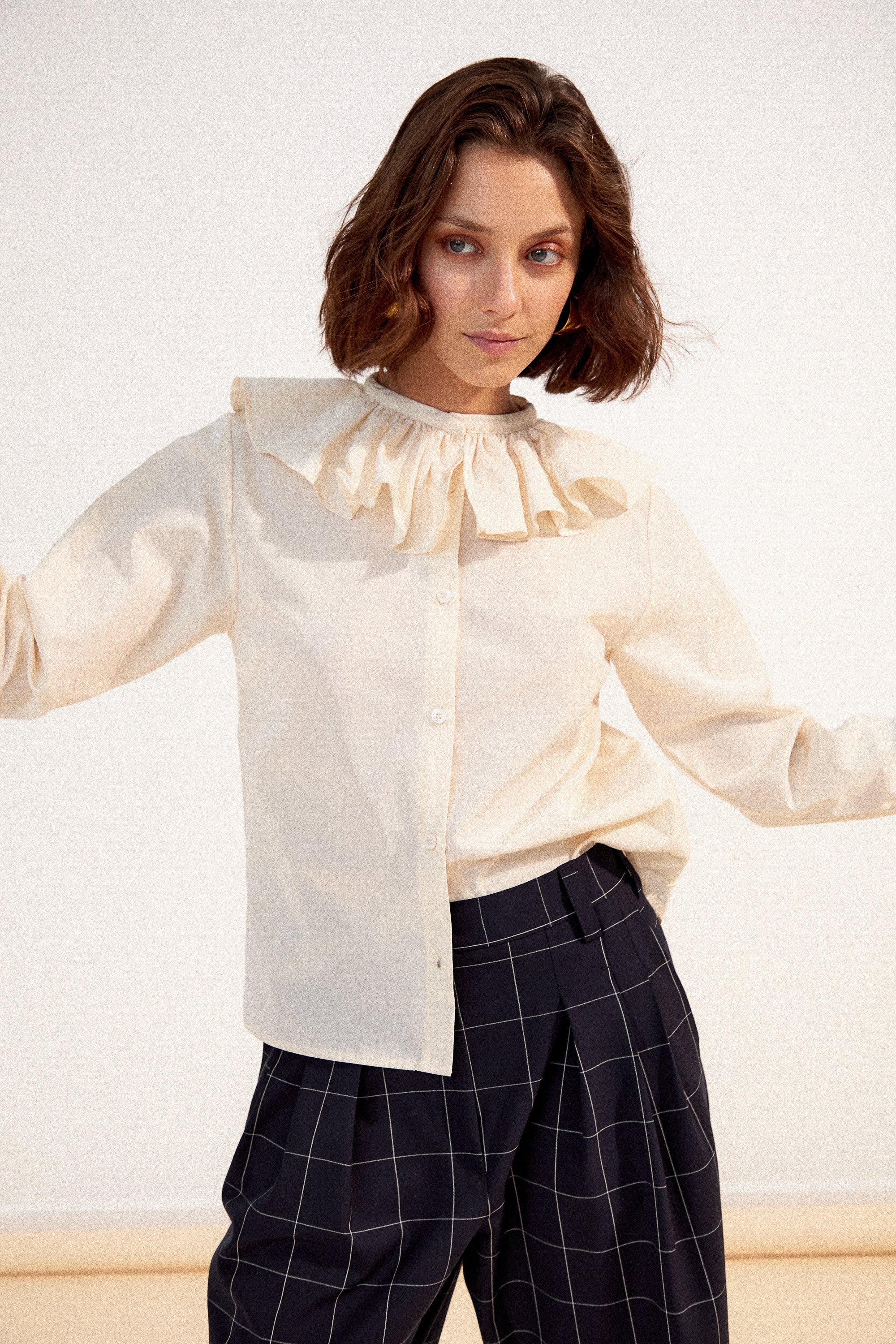 BLOUSE FIGARO ECRU - Image 6