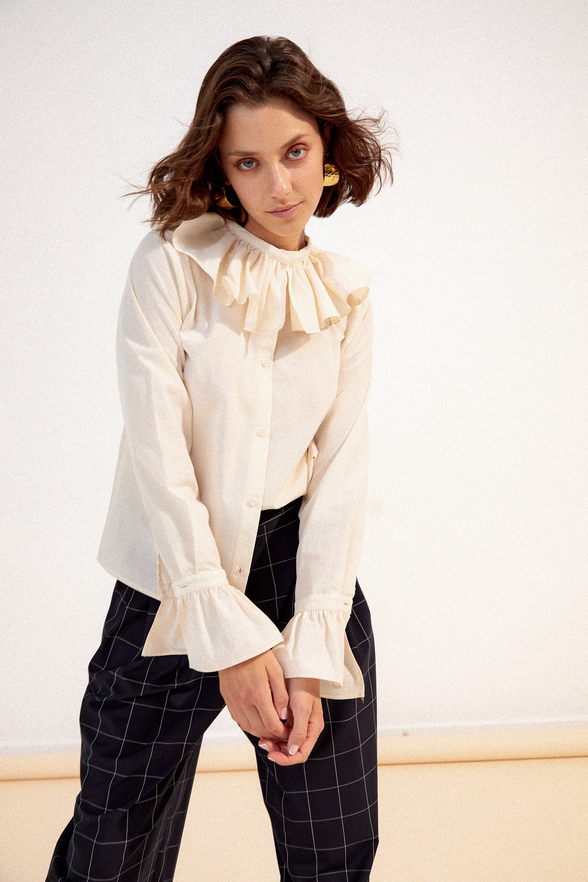BLOUSE FIGARO ECRU - Image 7