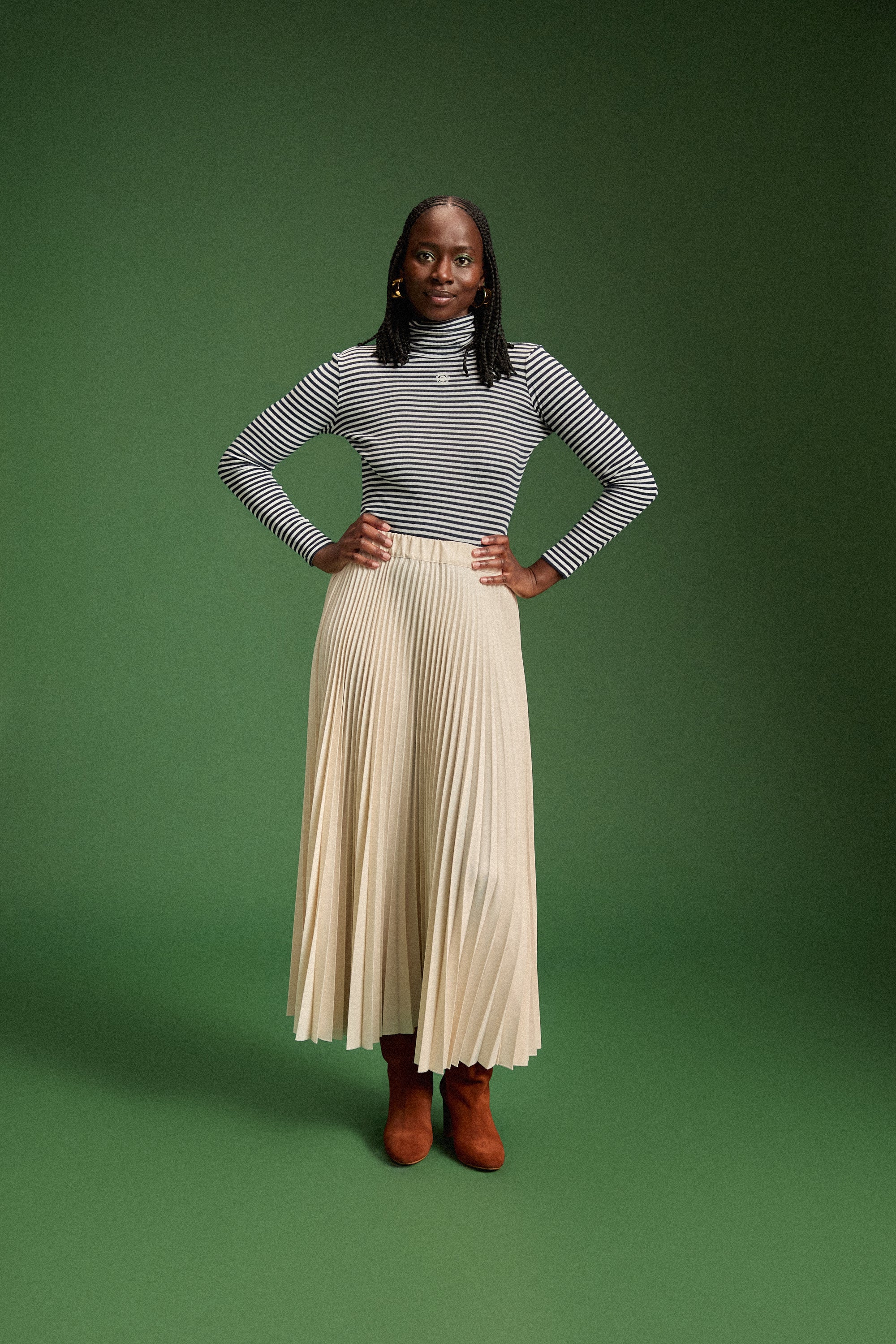 BODY CHARLOTTE RAYURES NAVY - Image 10