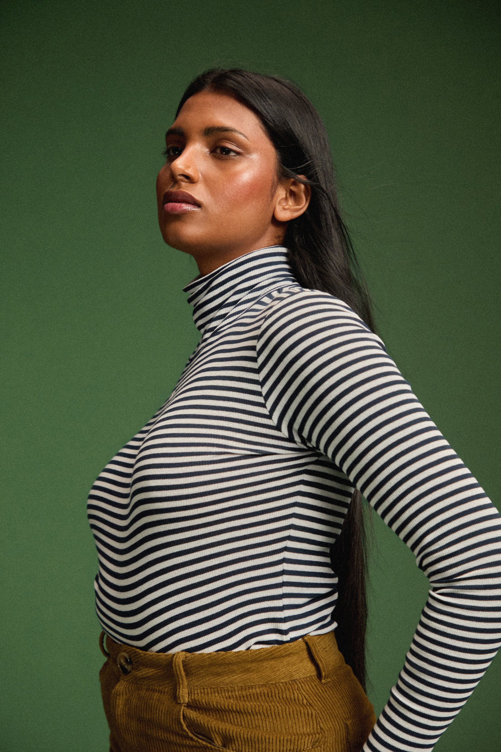 BODY CHARLOTTE RAYURES NAVY - Image 5