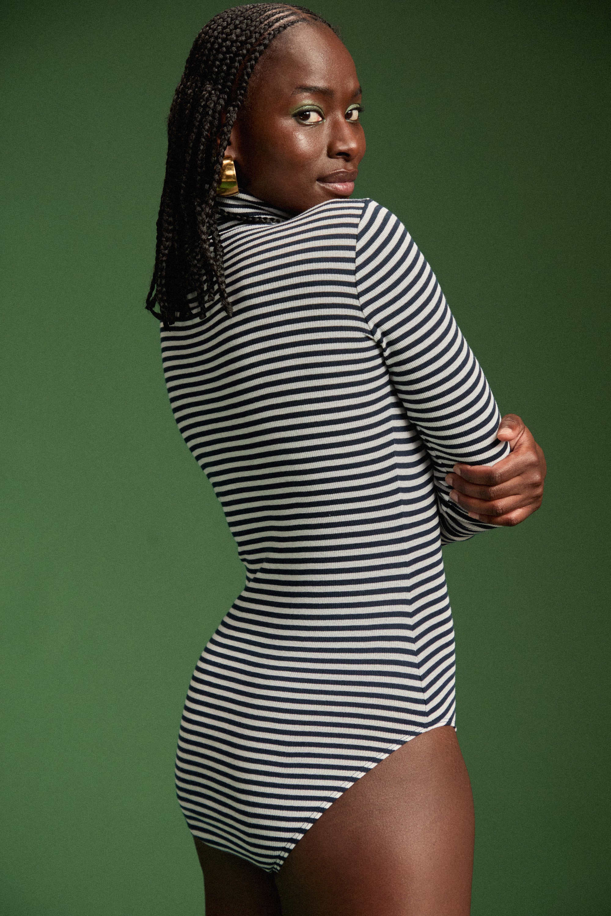 BODY CHARLOTTE RAYURES NAVY - Image 9