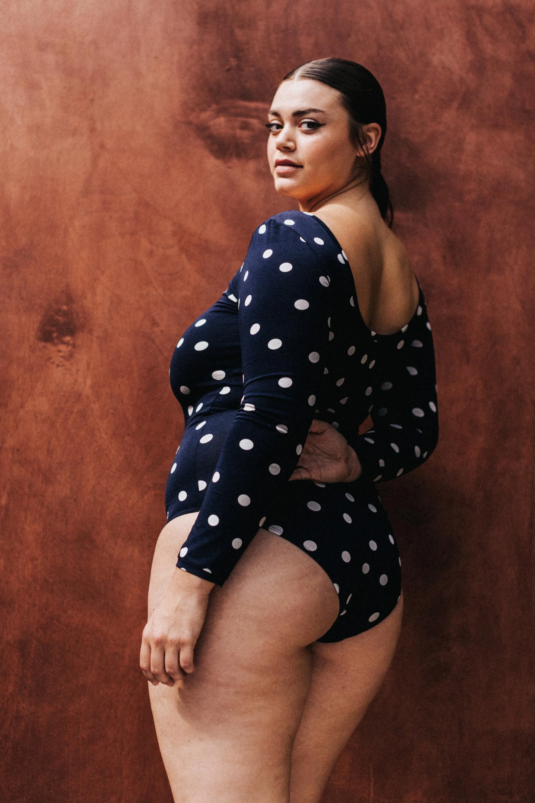 BODY HUGO POLKA NAVY - Image 5
