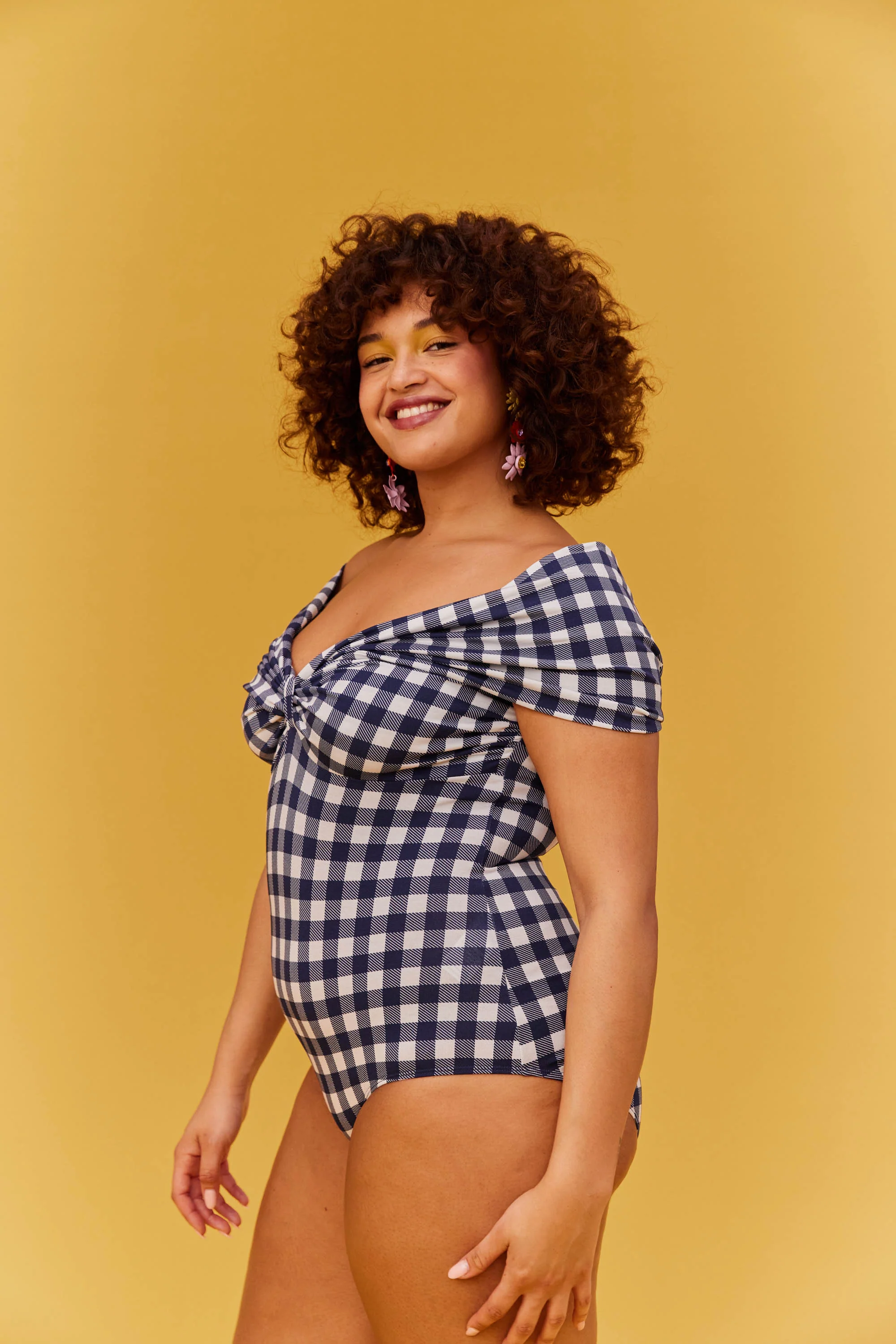 BODY MARTHA VICHY NAVY - Image 4
