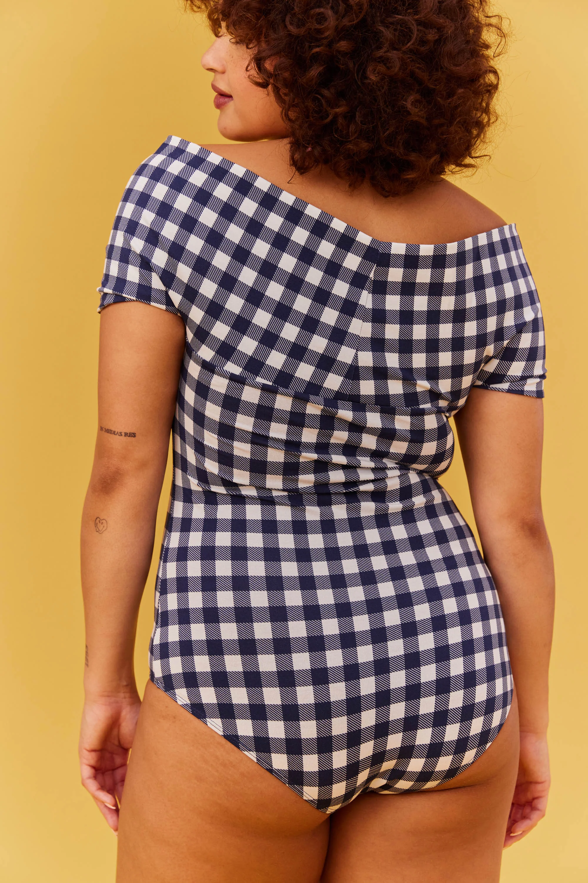 BODY MARTHA VICHY NAVY - Image 5