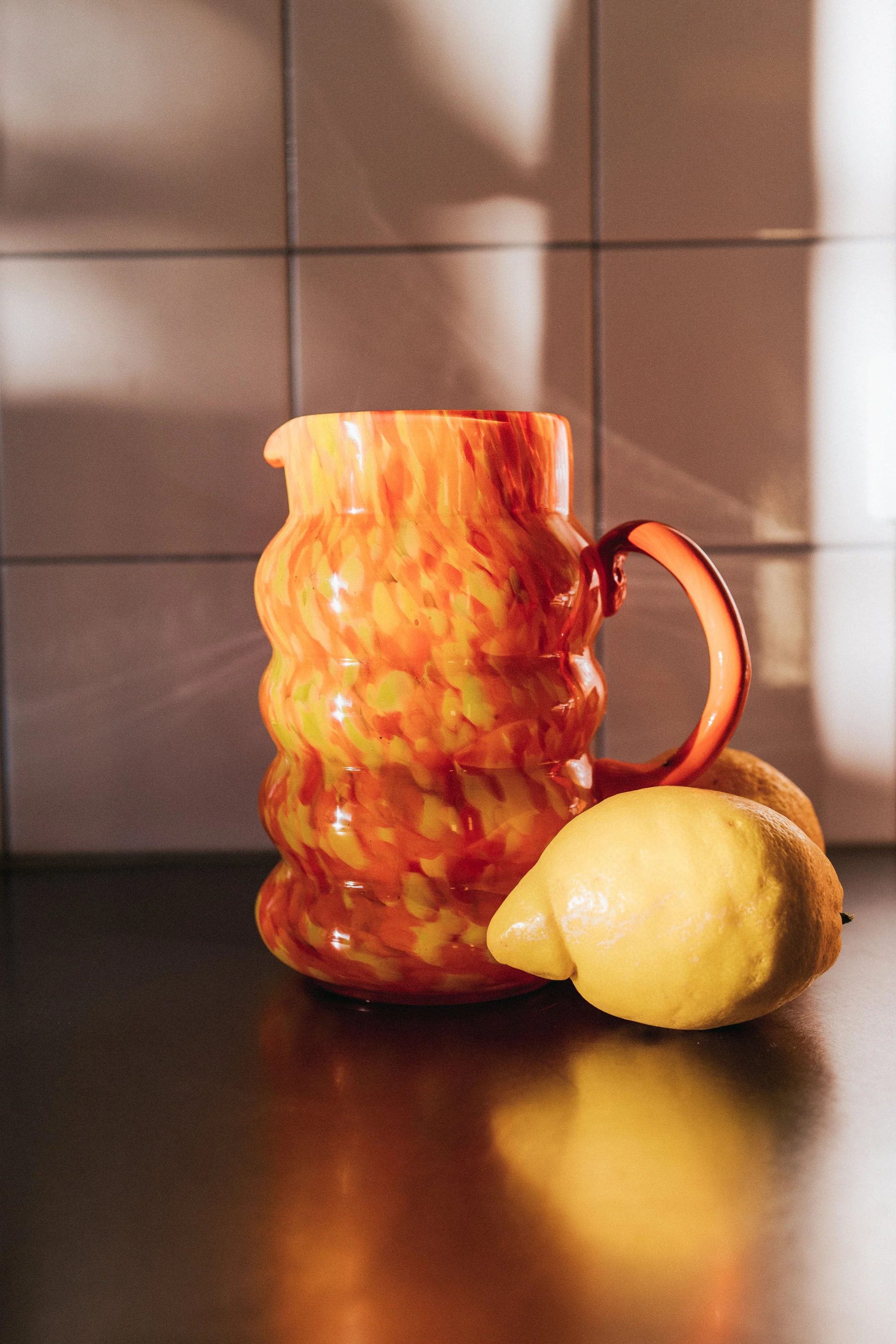 CARAFE ELIANOR ORANGE & JAUNE - Image 5