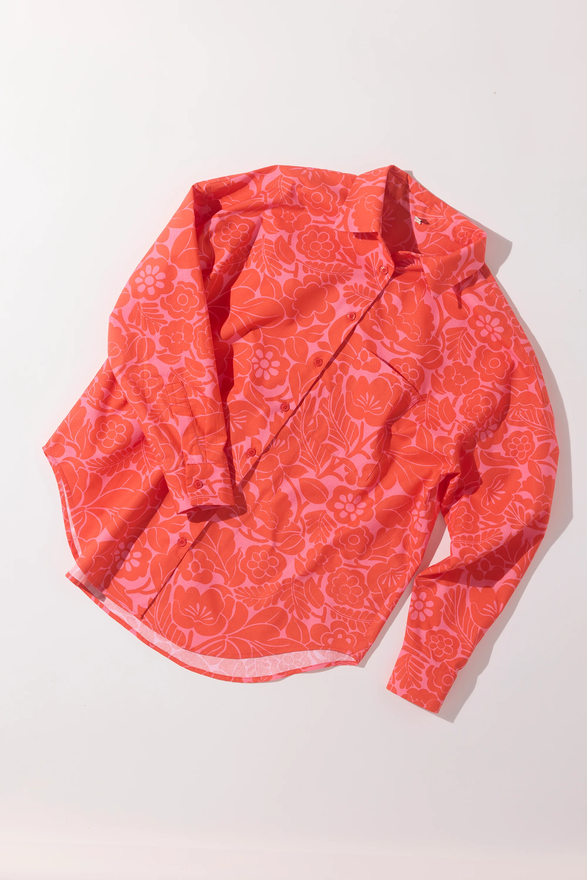CHEMISE OMER ANEMONE PINK - Image 3