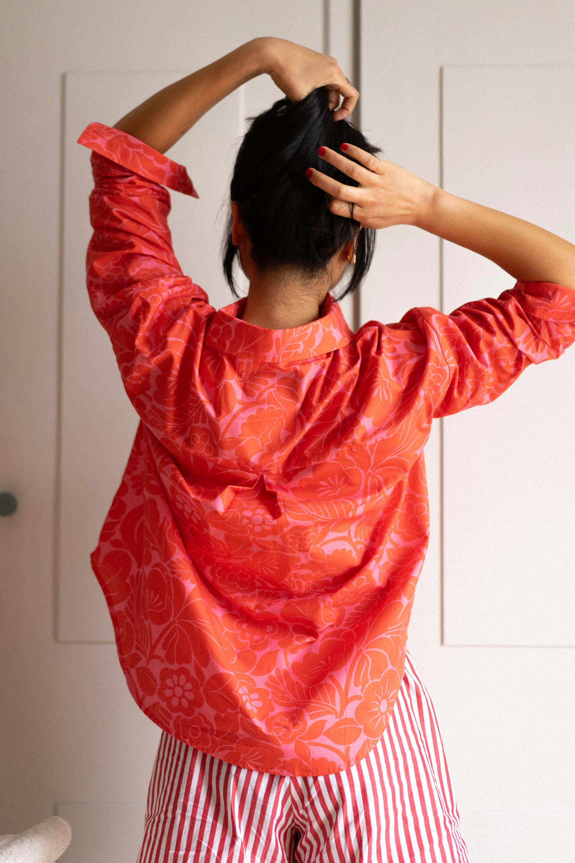 CHEMISE OMER ANEMONE PINK - Image 5