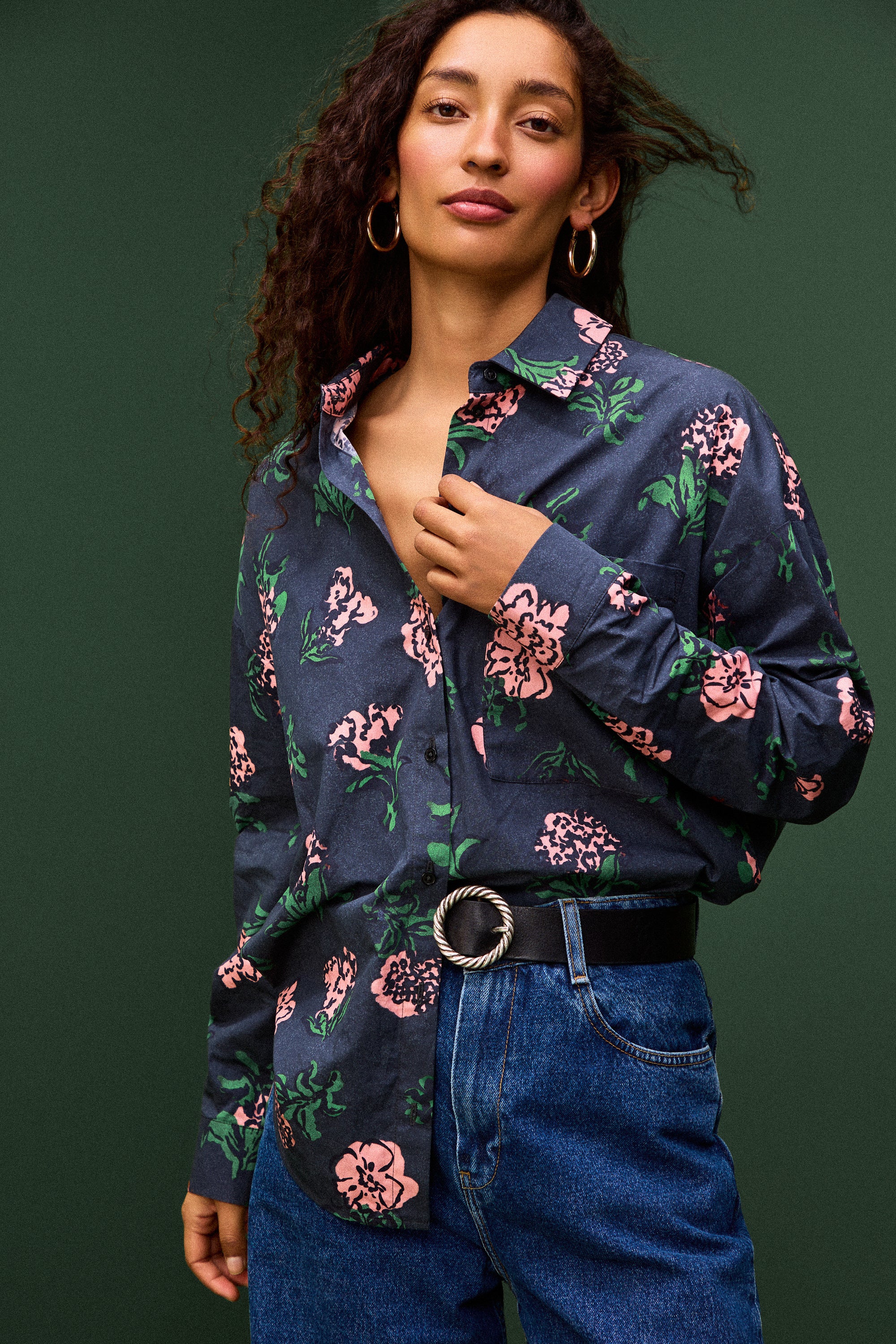 CHEMISE OMER FLEURS CHATEAU - Image 5