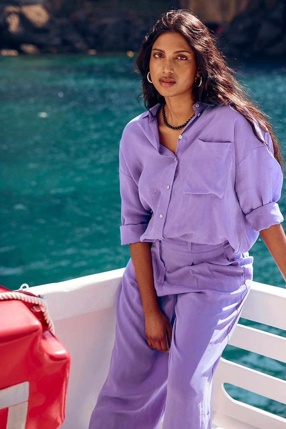 CHEMISE OMER LILAS - Image 5