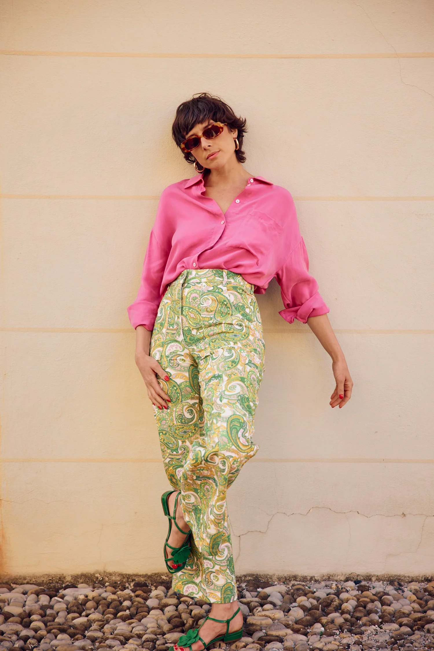 CHEMISE OMER ROSE VINTAGE - Image 6
