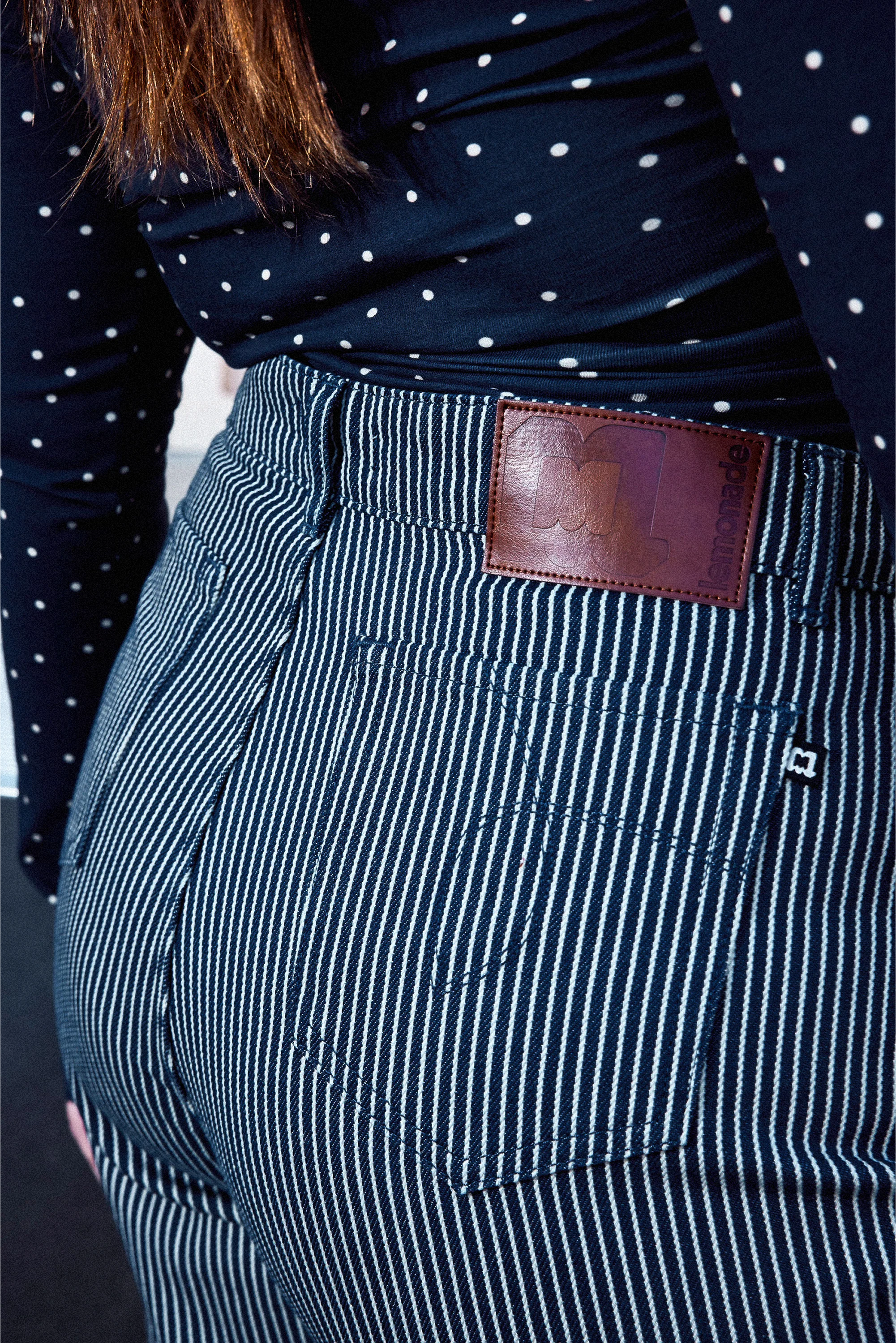 JEAN MARCO RAYURES NAVY - Image 6
