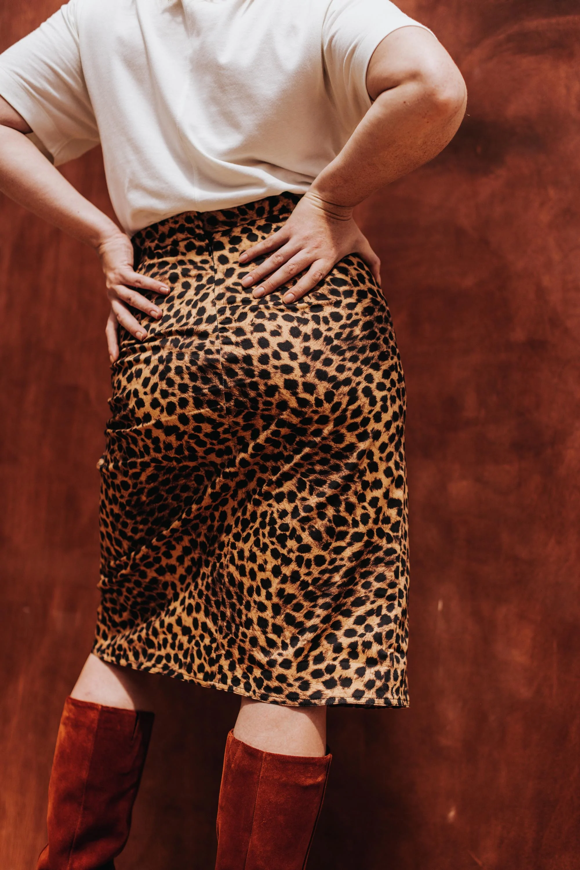JUPE ANAELLE LEOPARD - Image 10