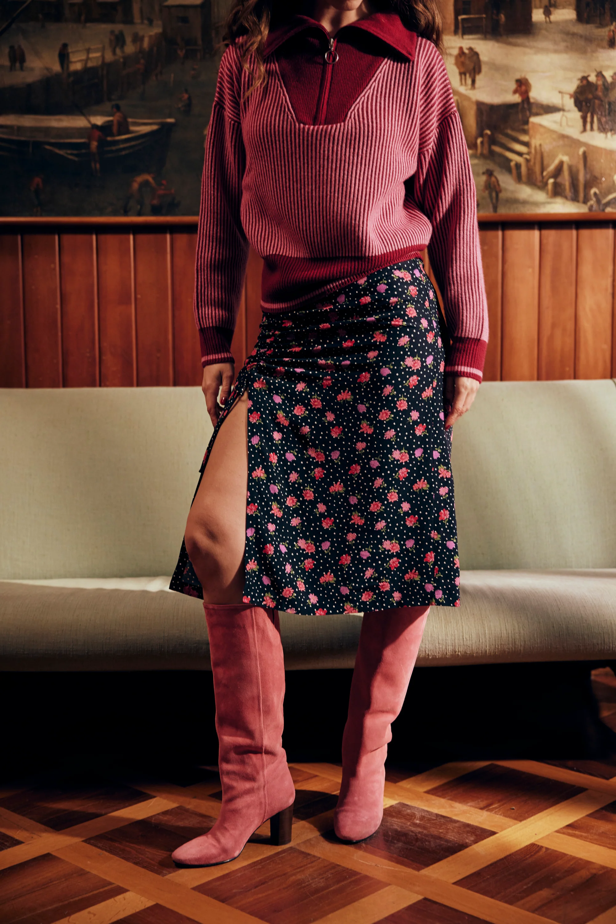 JUPE JEANNE POLKA DAISY - Image 5