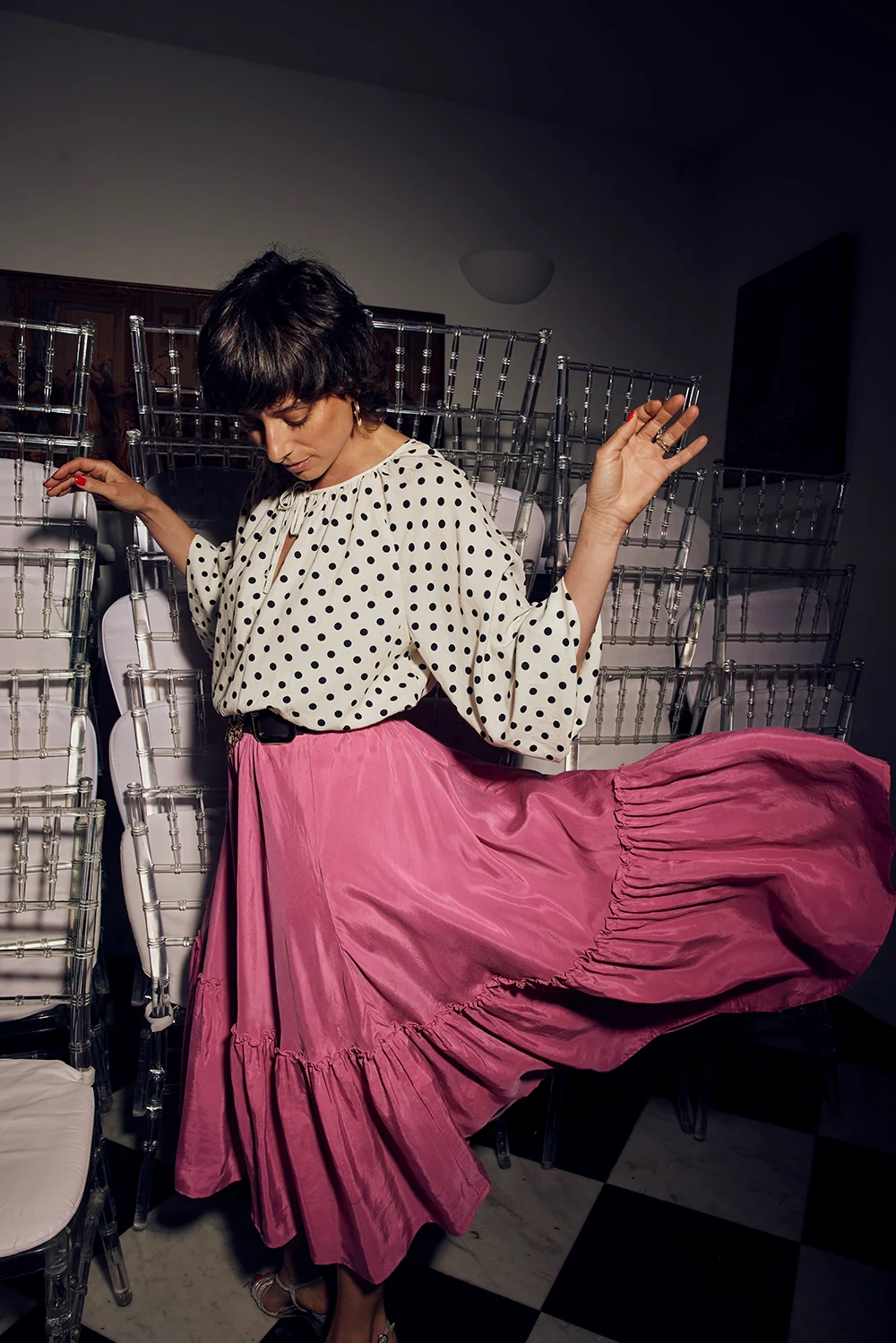 JUPE MARNY ROSE VINTAGE - Image 8