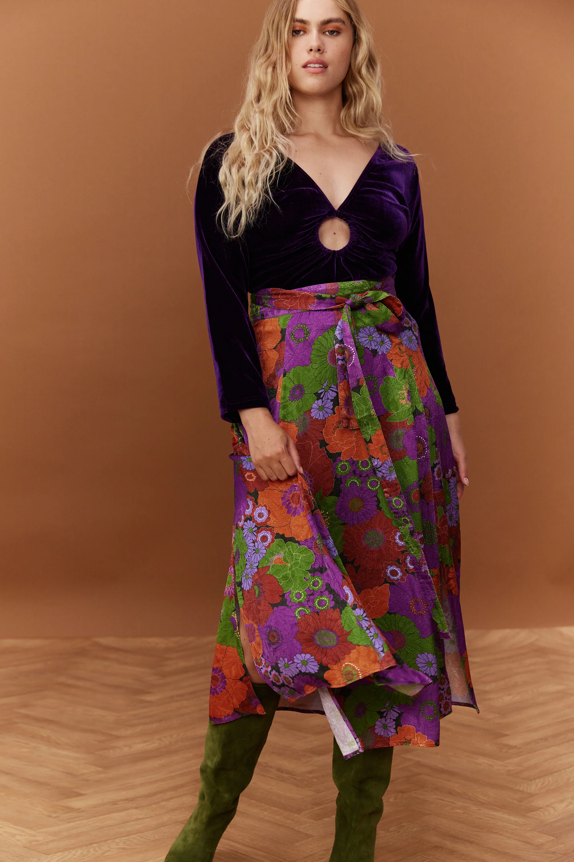 JUPE SAMANTHA AUTUMN BLOSSOM - Image 2