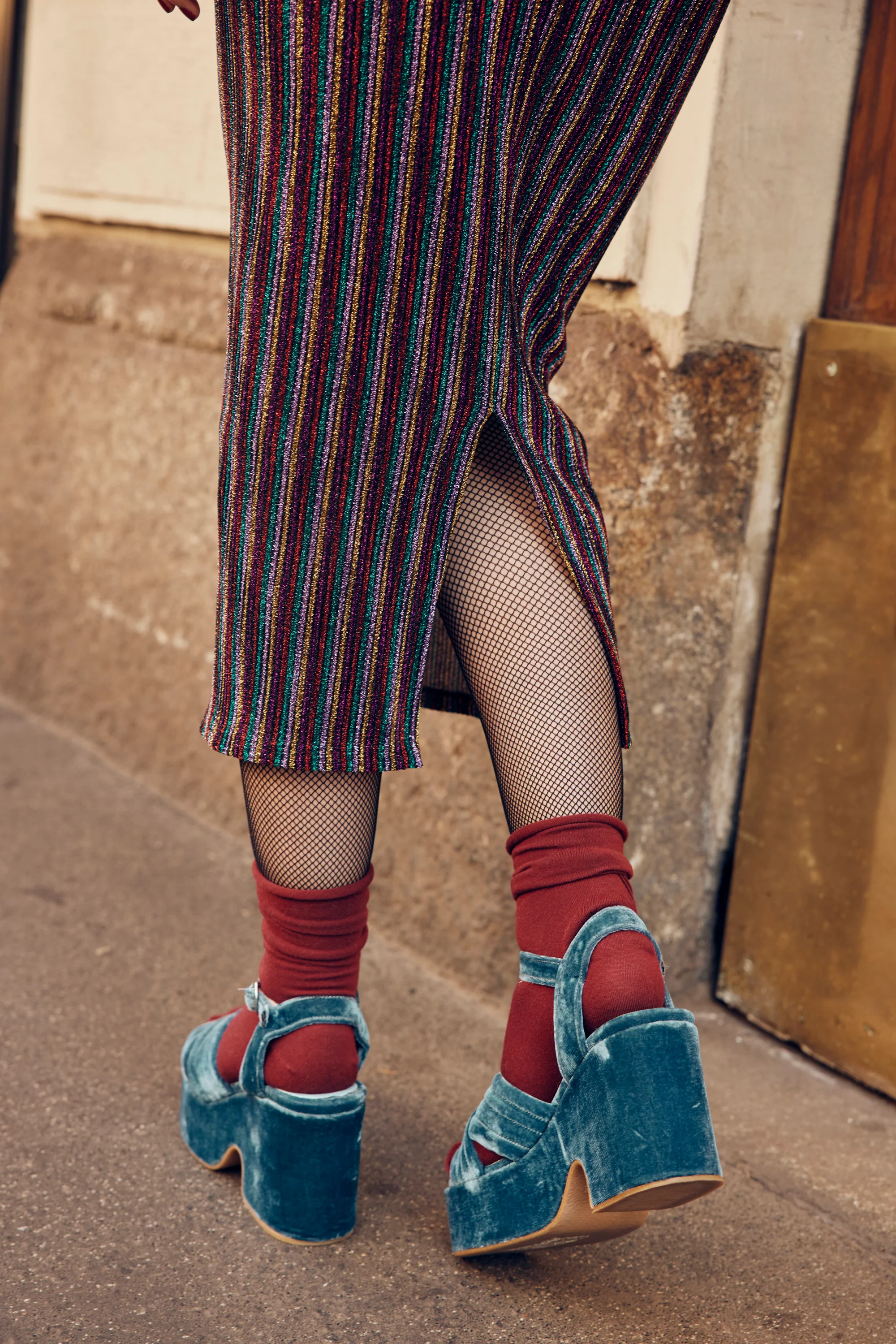 JUPE SARAH CRAZY STRIPES - Image 5