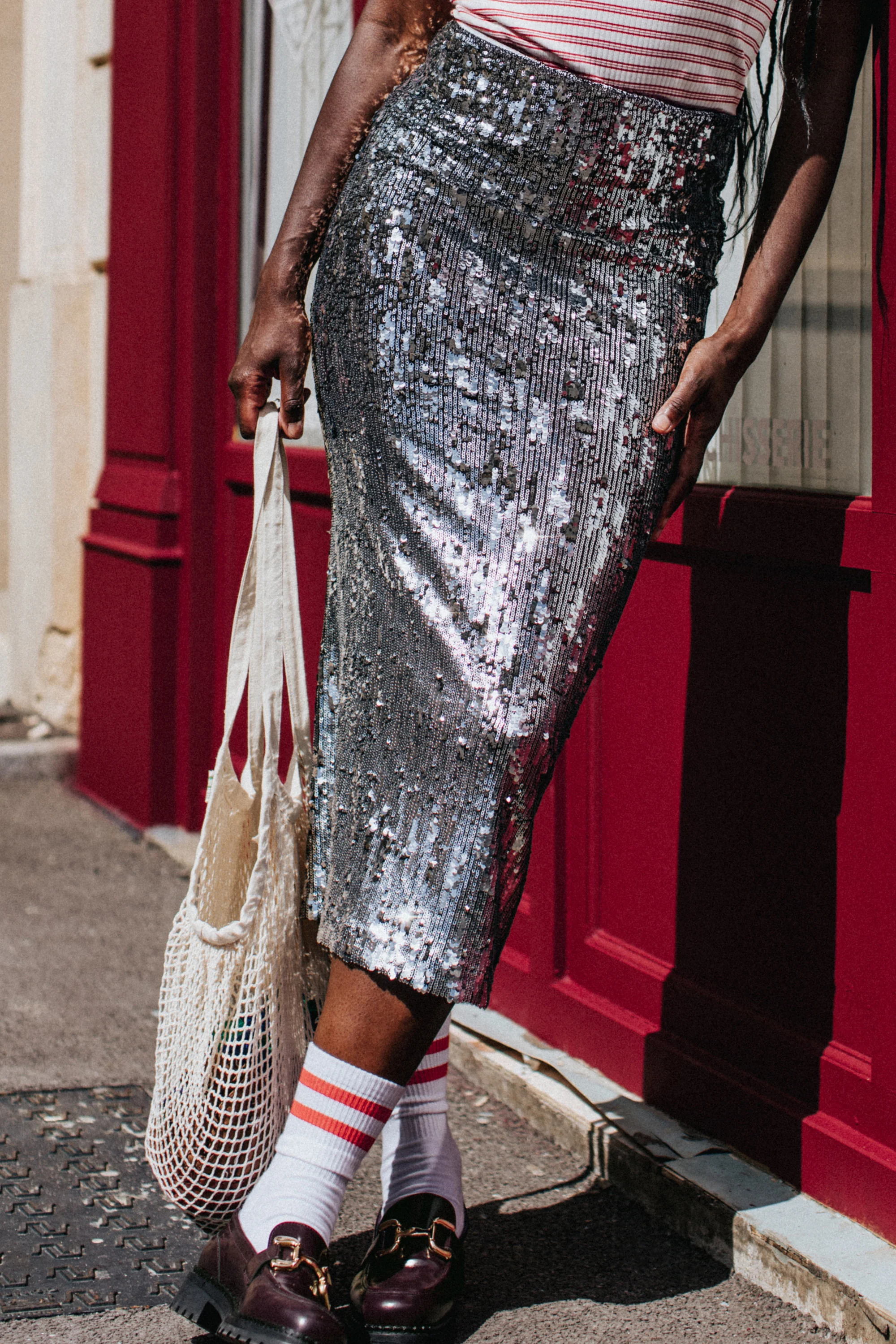 JUPE SARAH SEQUINS DISCO - Image 4