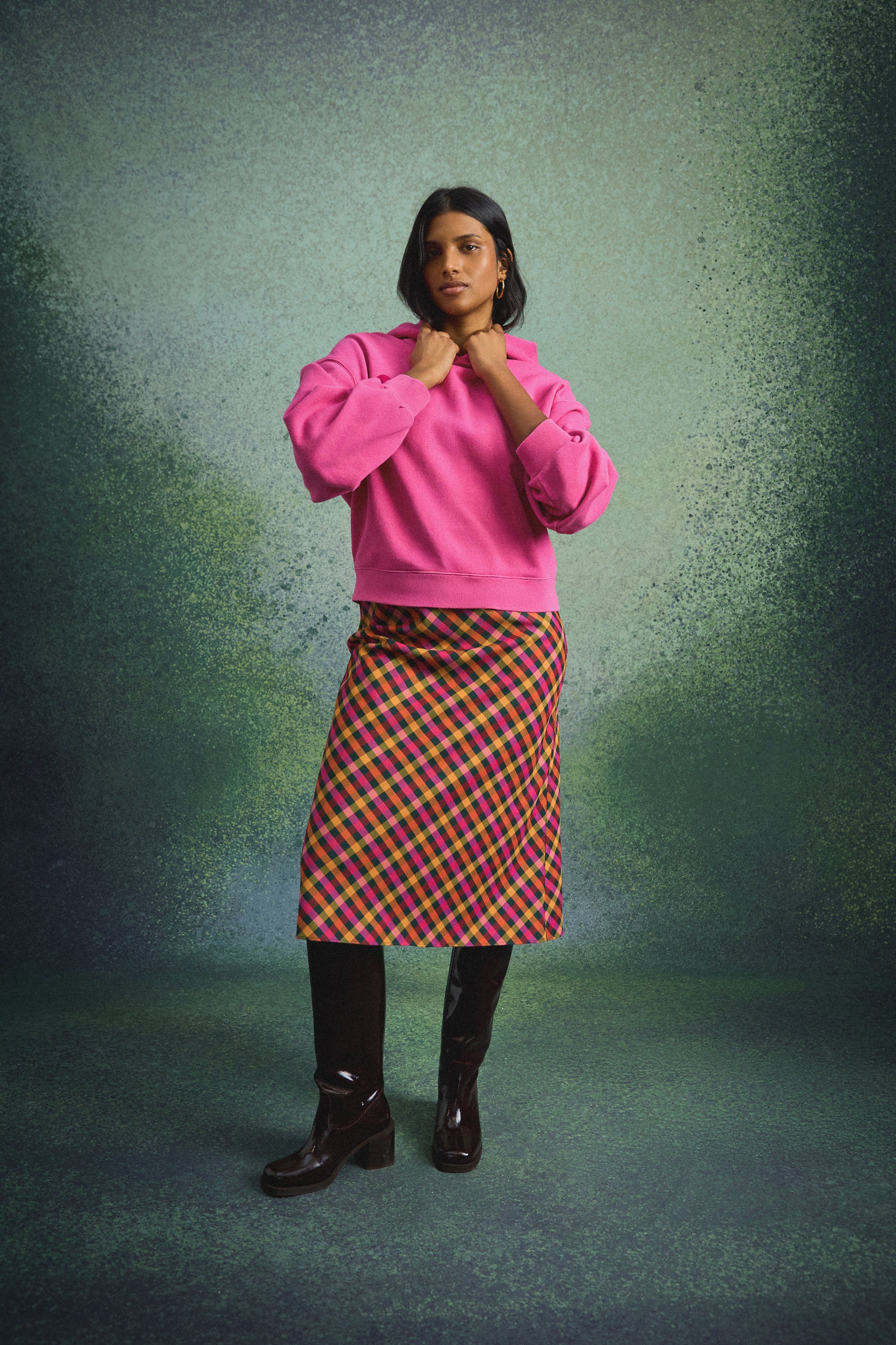 JUPE SYLVETTE CARREAUX - Image 5