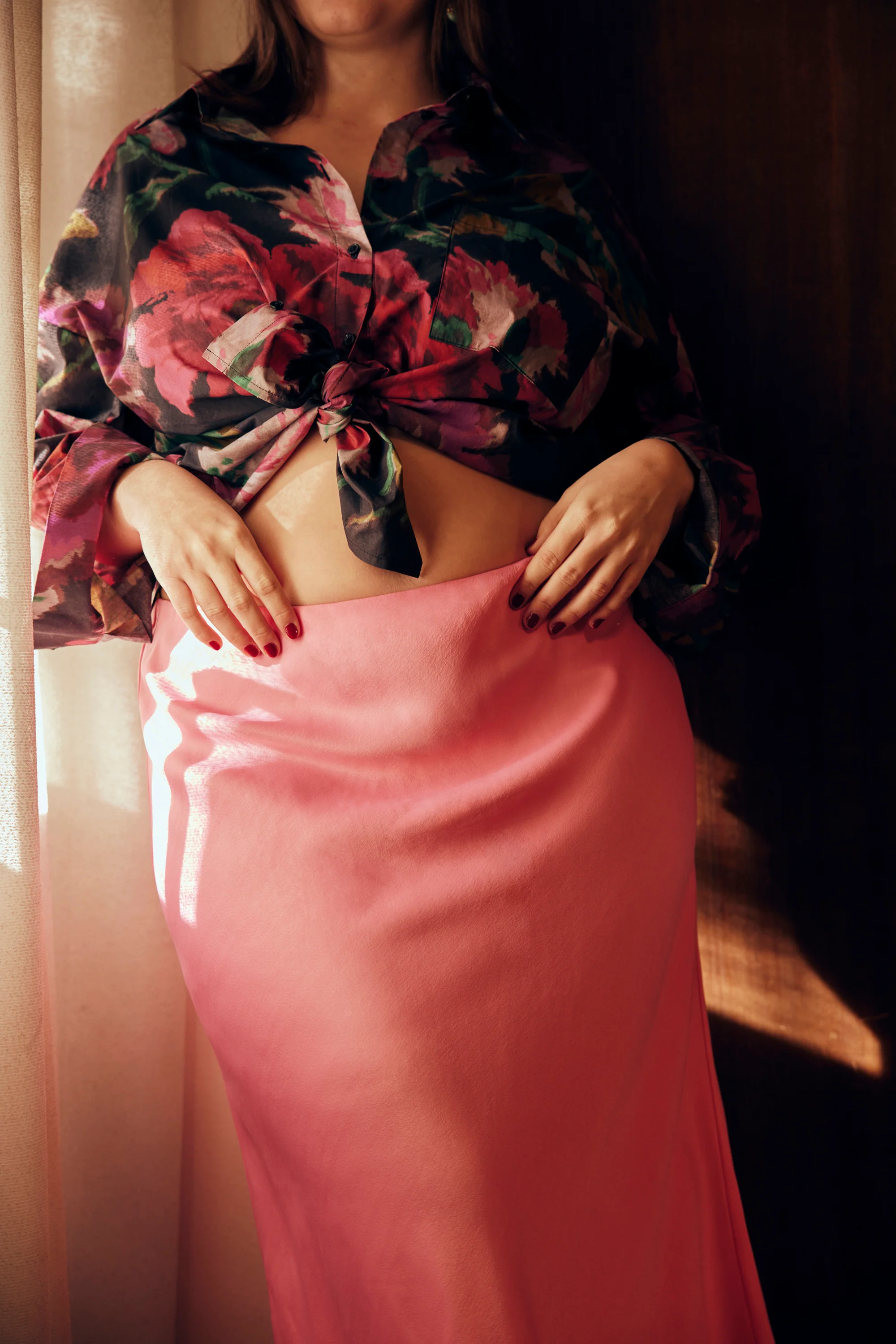 JUPE SYLVETTE ROSE - Image 5