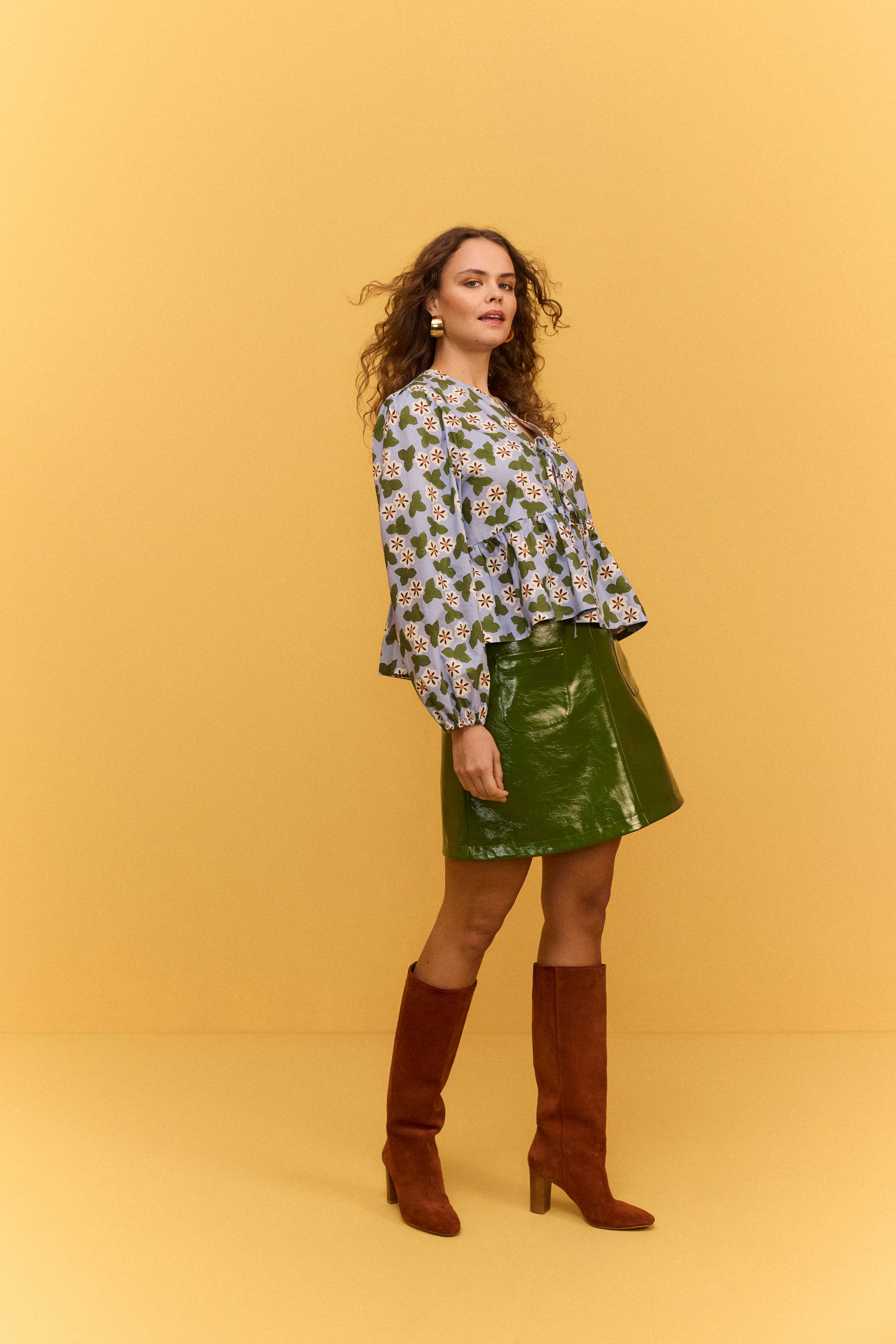 JUPE TINA OLIVE - Image 3