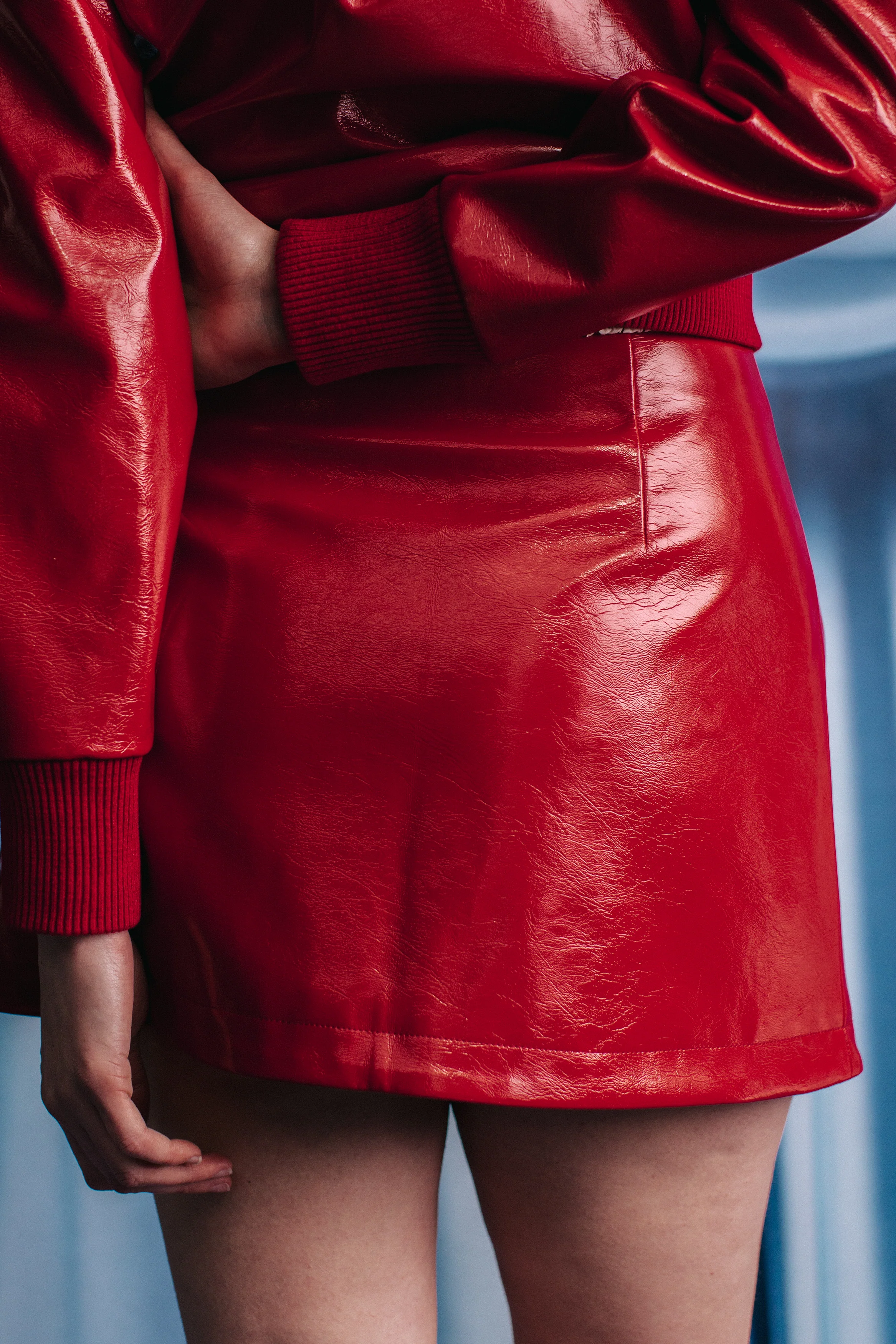 JUPE TINA ROUGE - Image 7