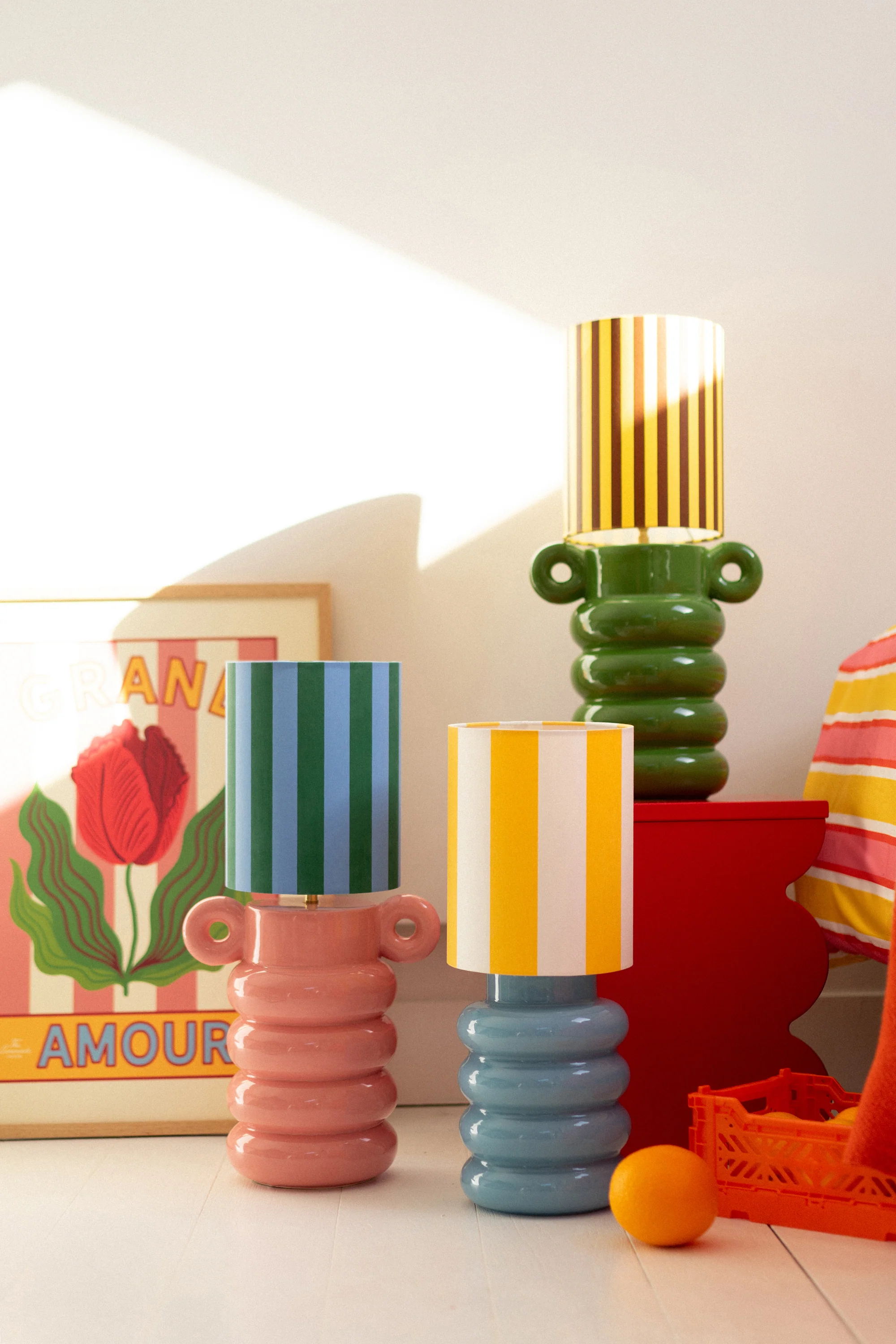 LAMPE JACK BLEU - à composer