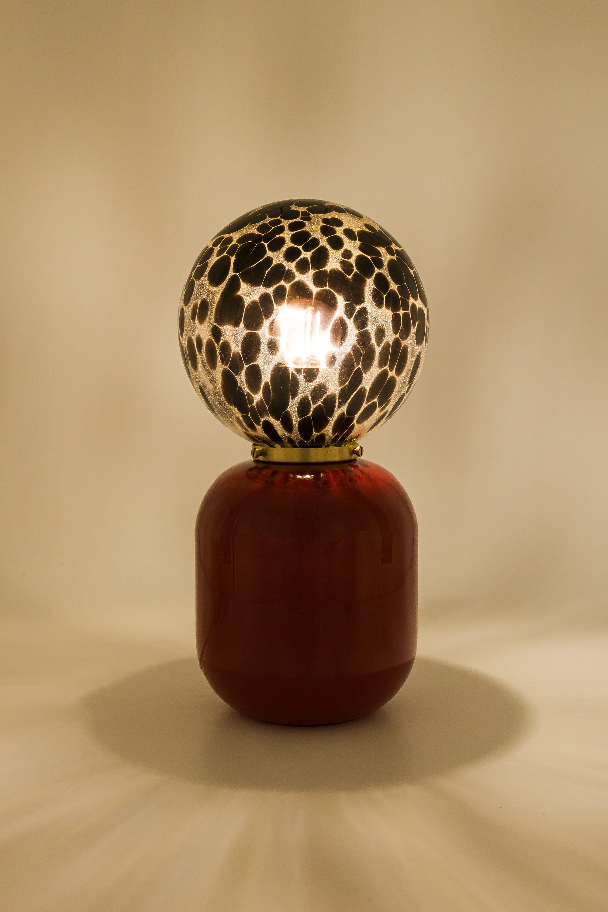 LAMPE MILO ROUGE & ECAILLE - Image 5