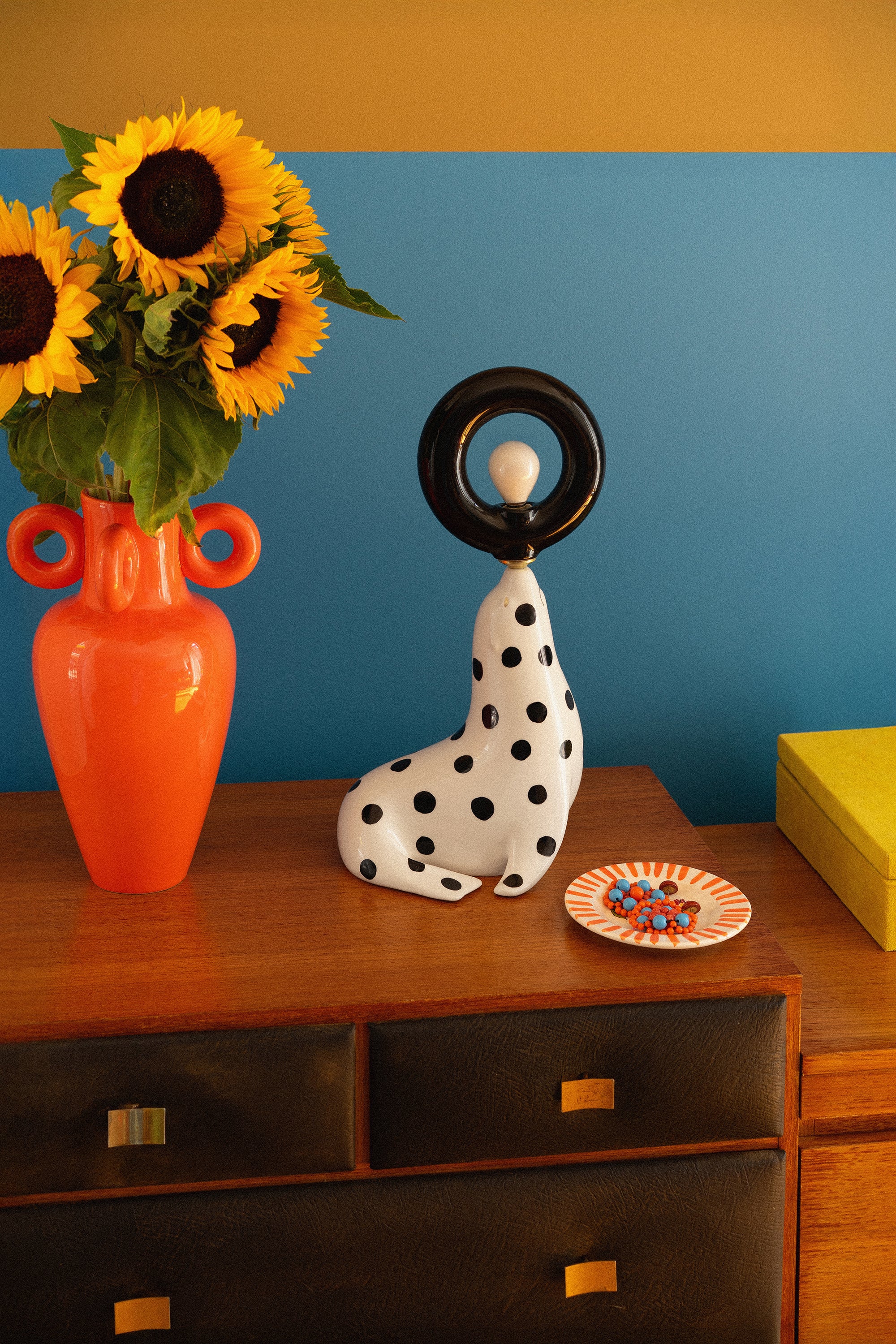 LAMPE PÉNÉLOPE À POIS - Image 4