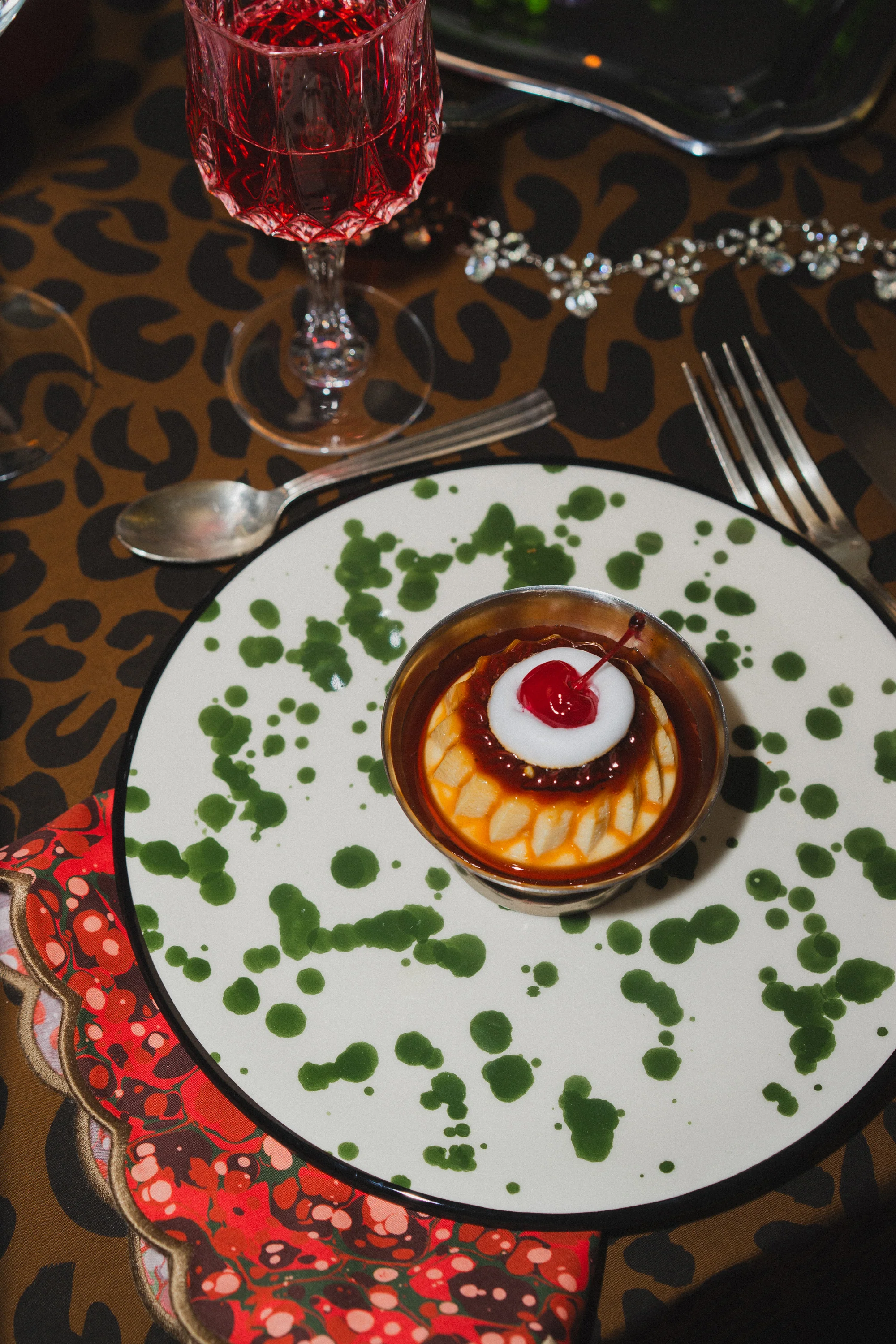 LOT DE 2 ASSIETTES ELIZA DOTS - Image 3
