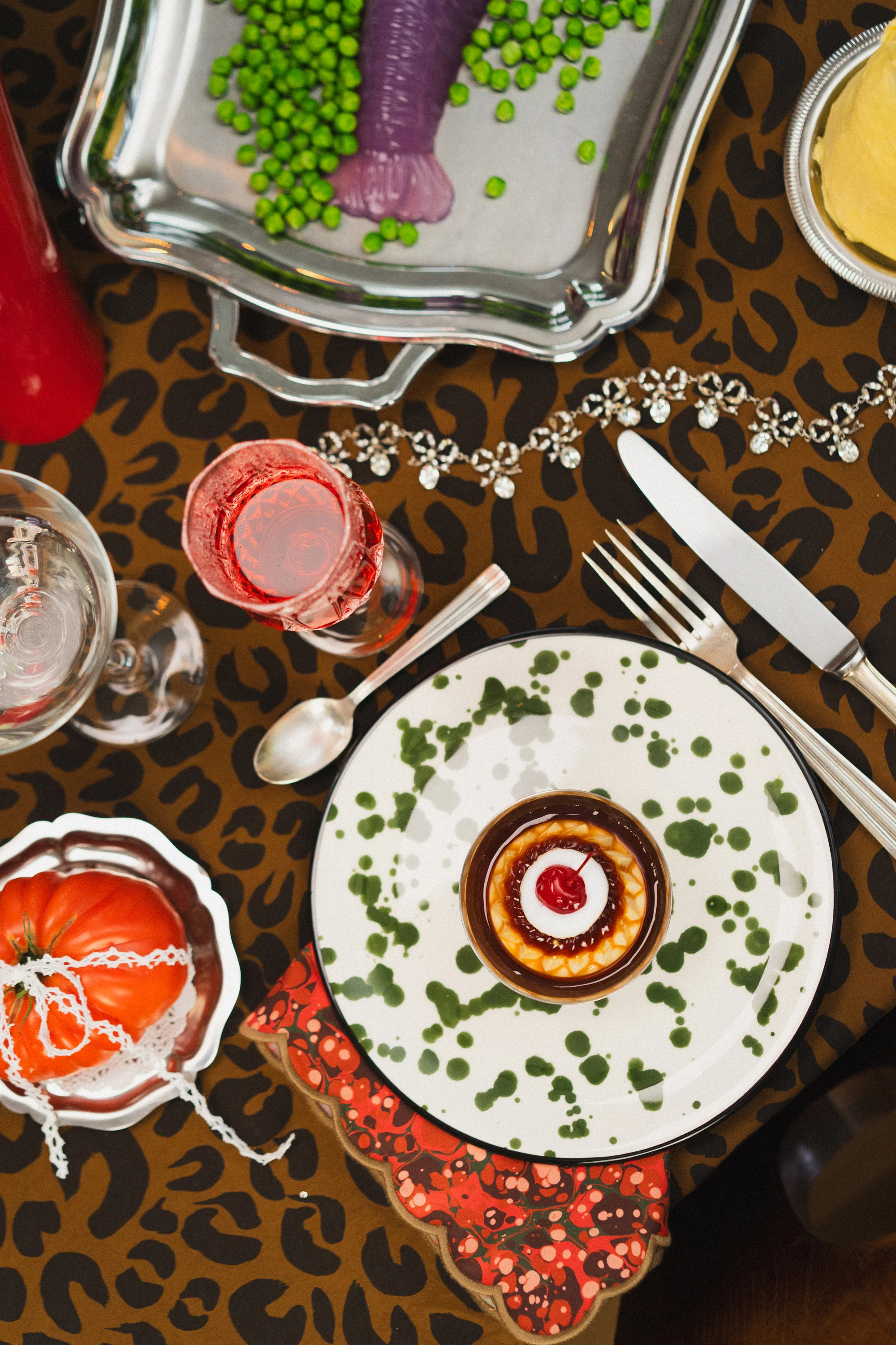 LOT DE 2 ASSIETTES ELIZA DOTS - Image 5