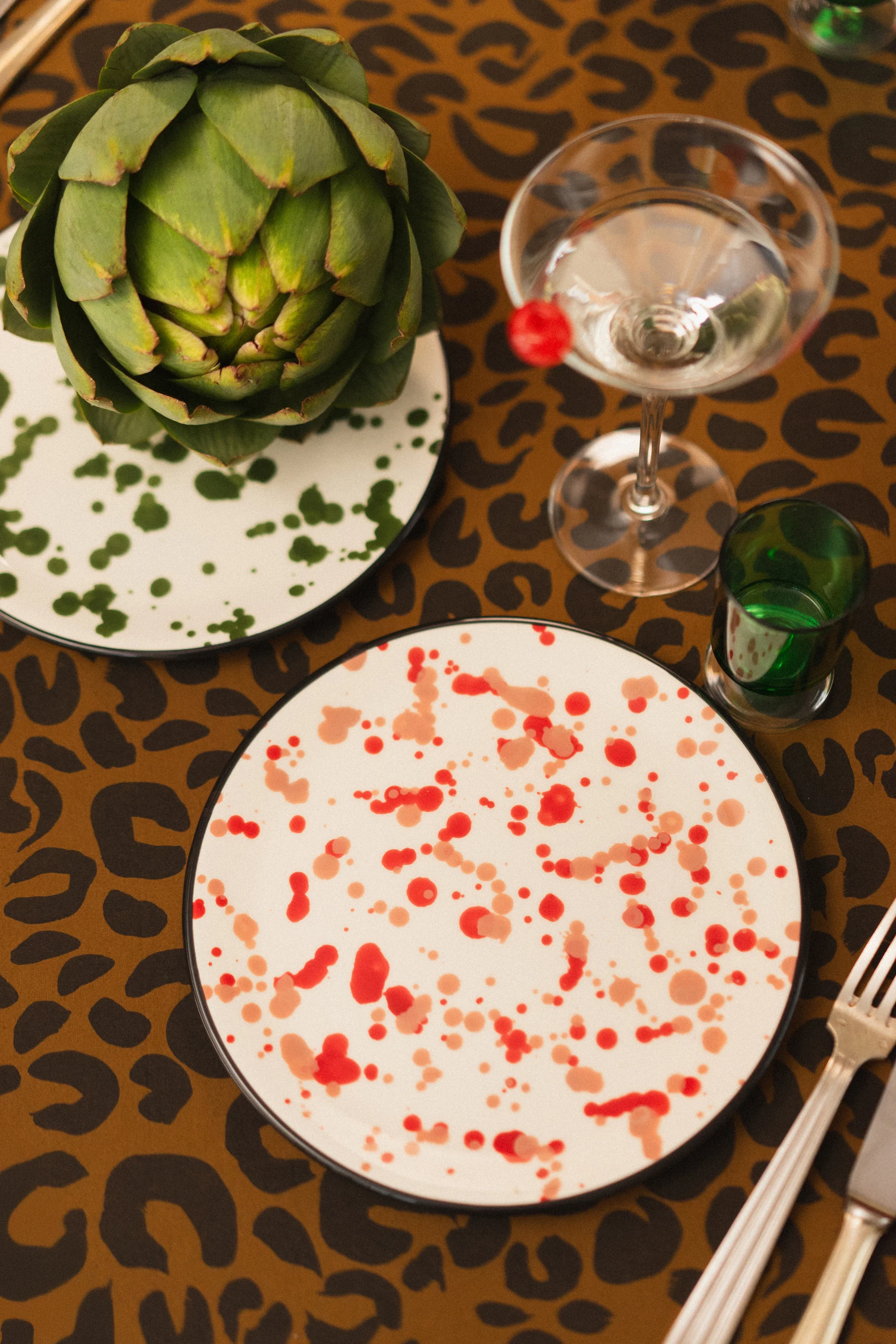 LOT DE 2 ASSIETTES ELIZA DOTS - Image 6