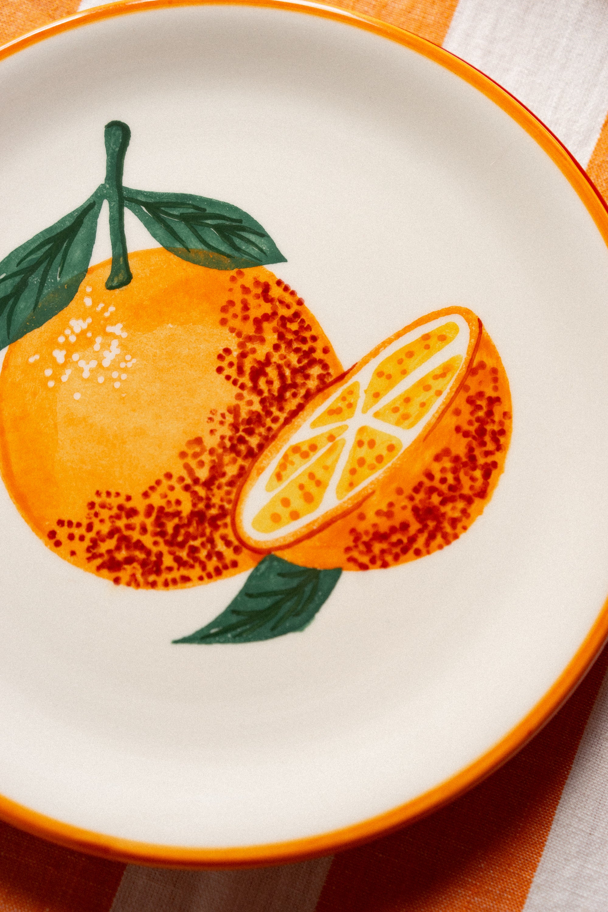 LOT DE 4 ASSIETTES ROSALIE FRUIT - Image 3