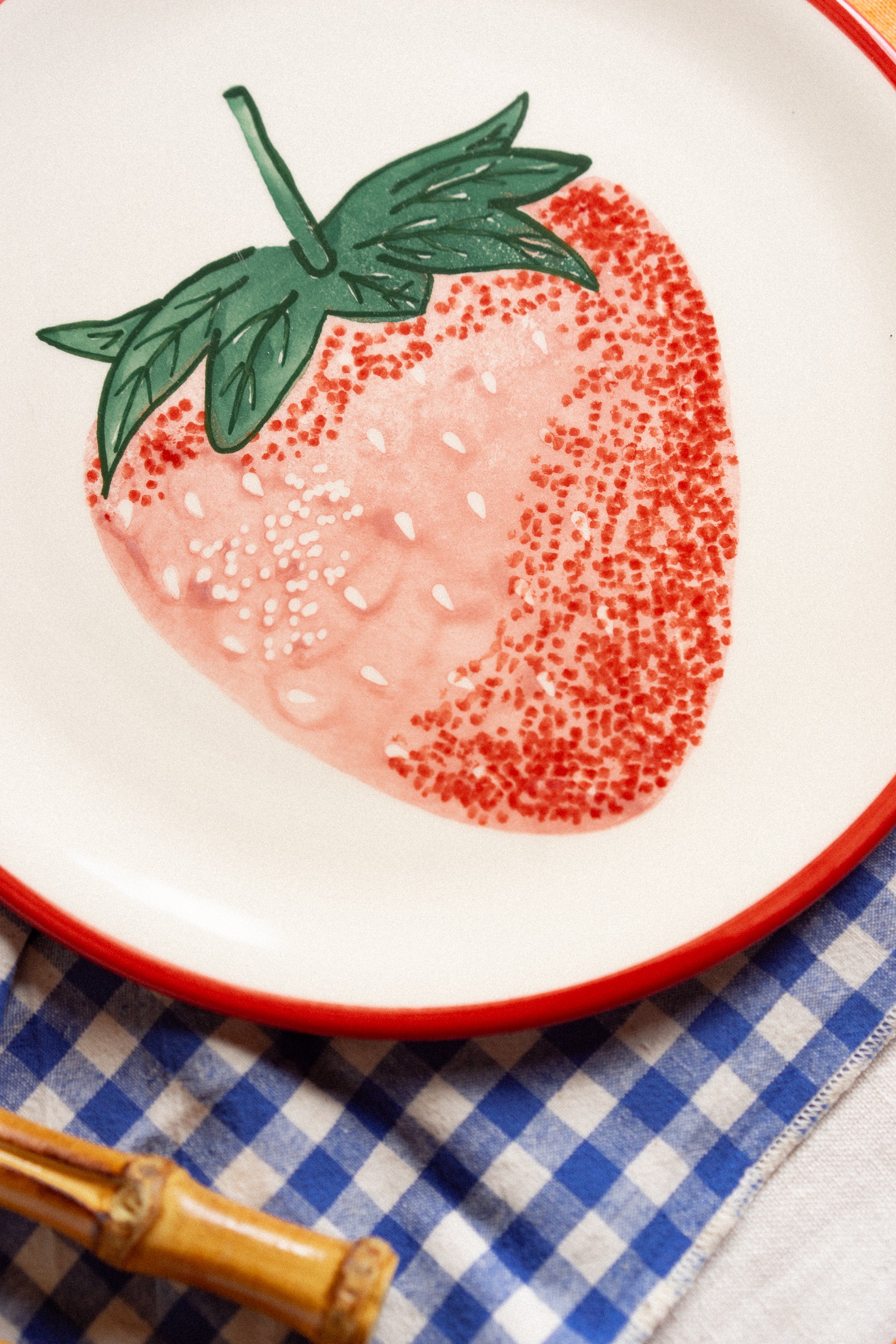 LOT DE 4 ASSIETTES ROSALIE FRUIT - Image 7