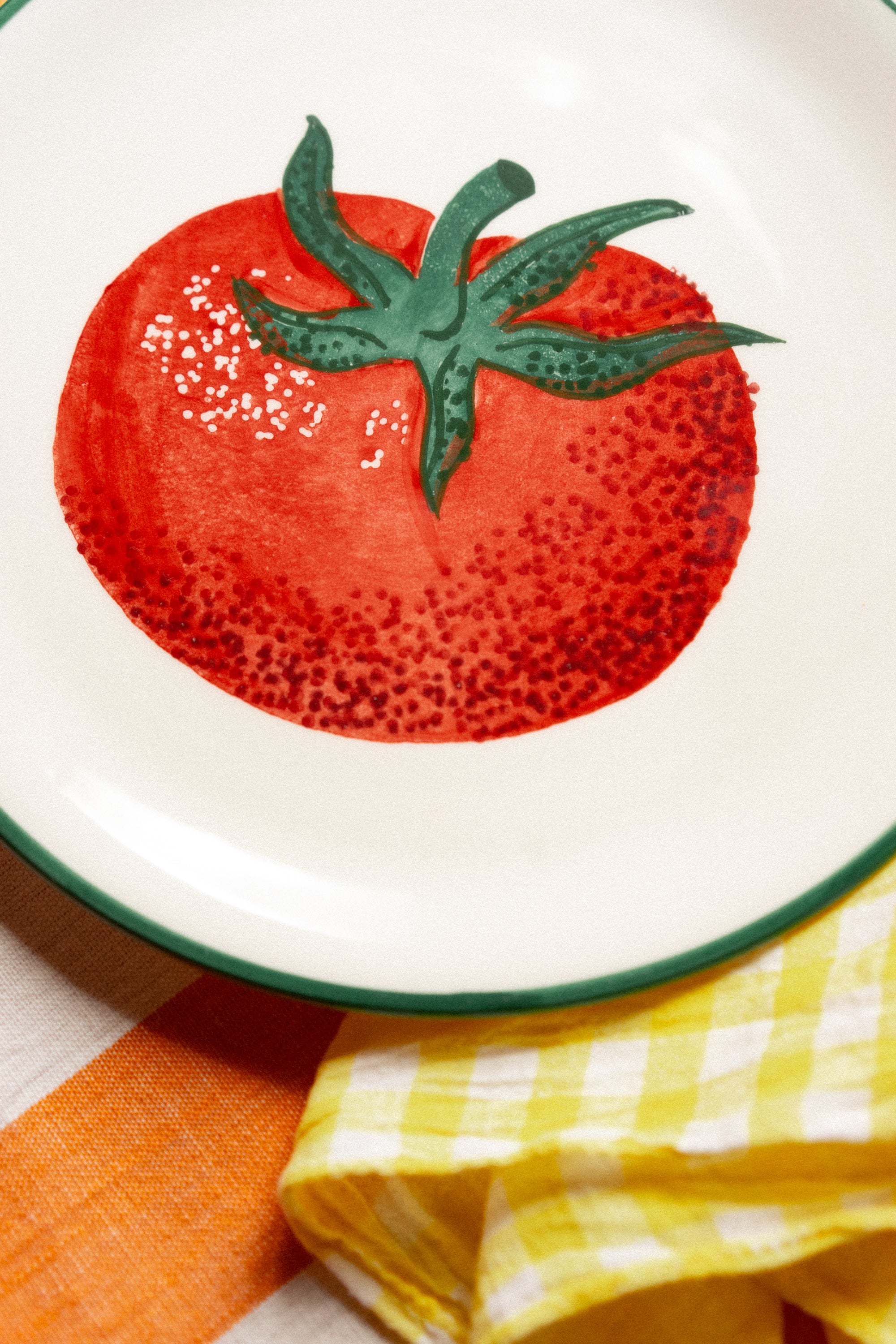 LOT DE 4 ASSIETTES ROSALIE FRUIT - Image 9