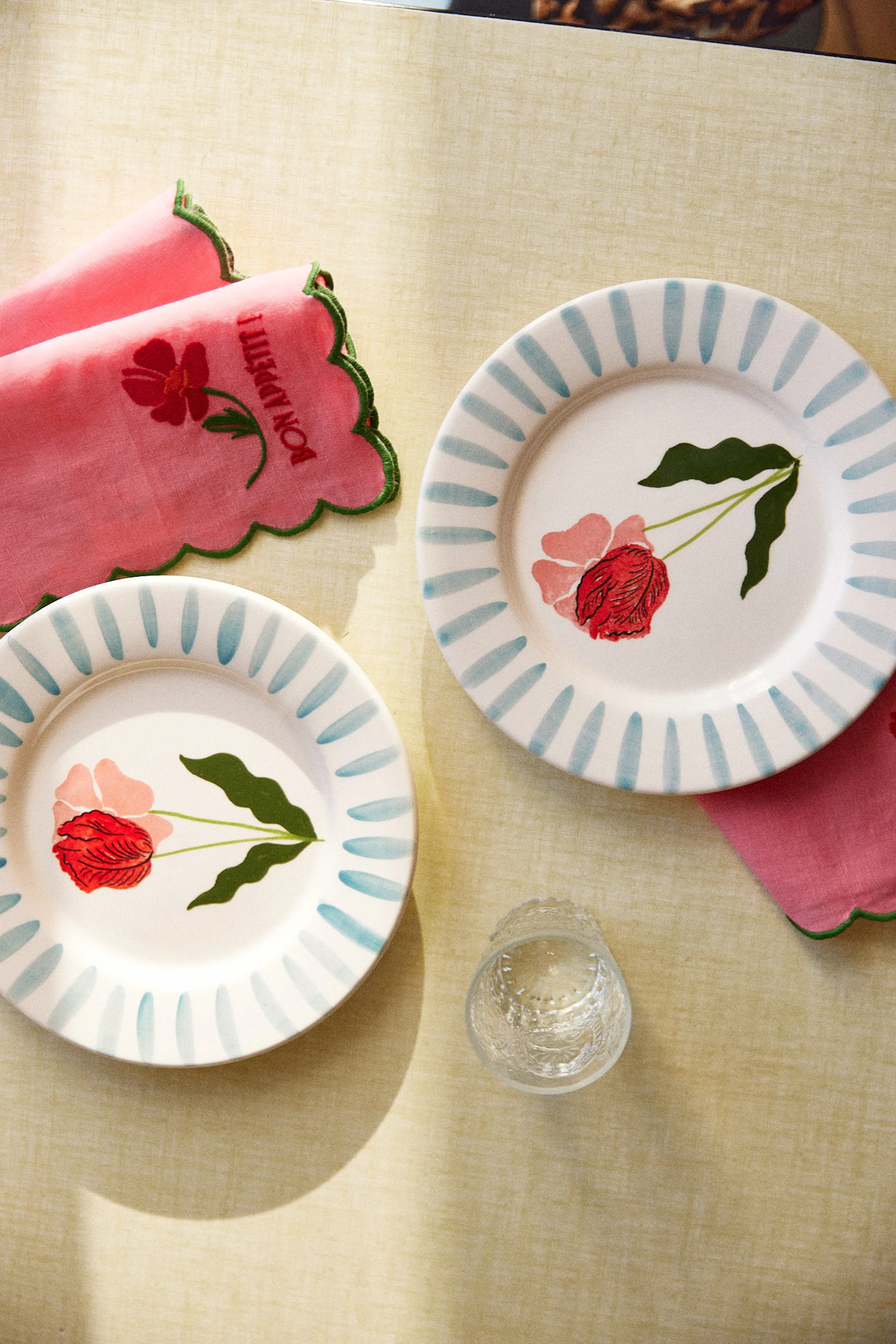 LOT DE SERVIETTES KATE ROSE - Image 3