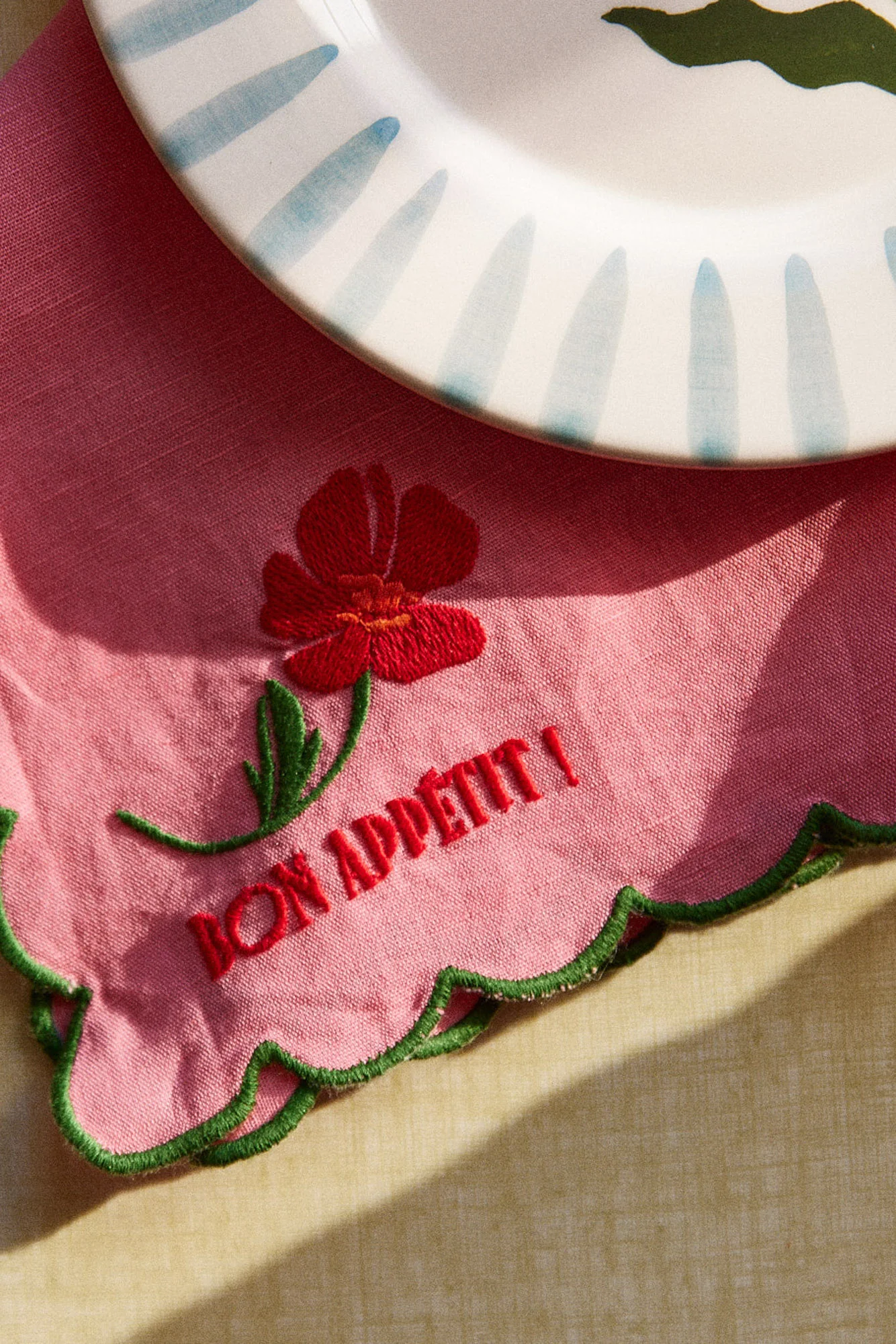 LOT DE SERVIETTES KATE ROSE - Image 4