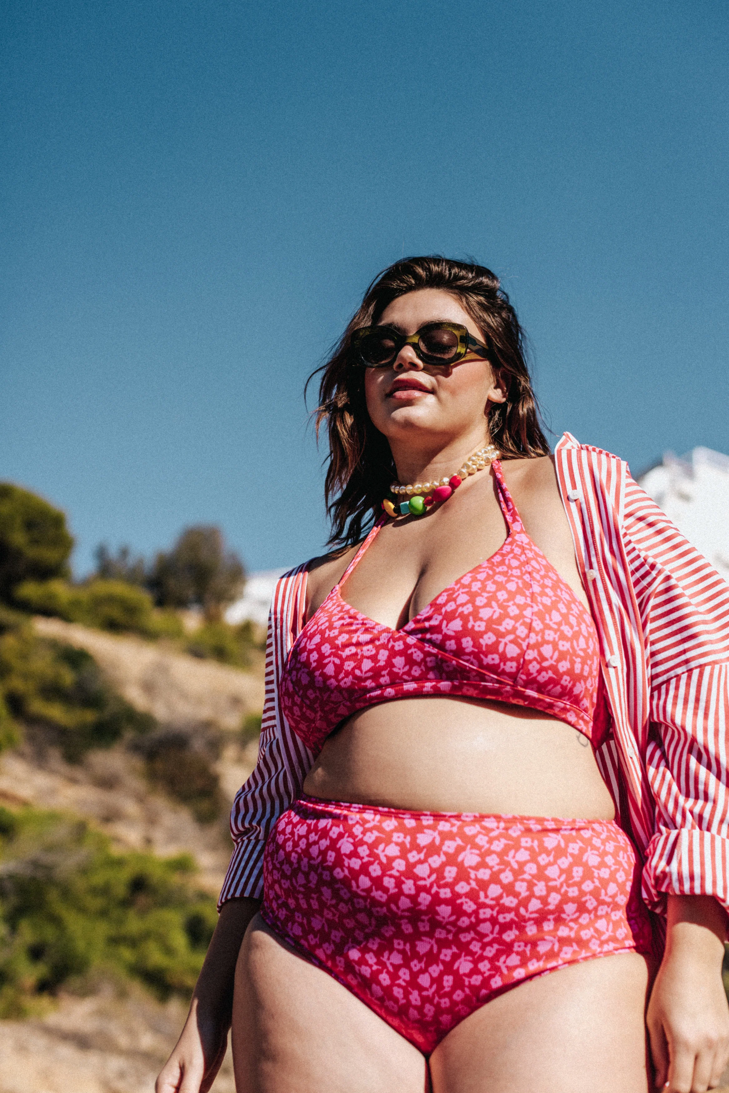 MAILLOT EDNA HAUT SORBET ROSE - Image 2