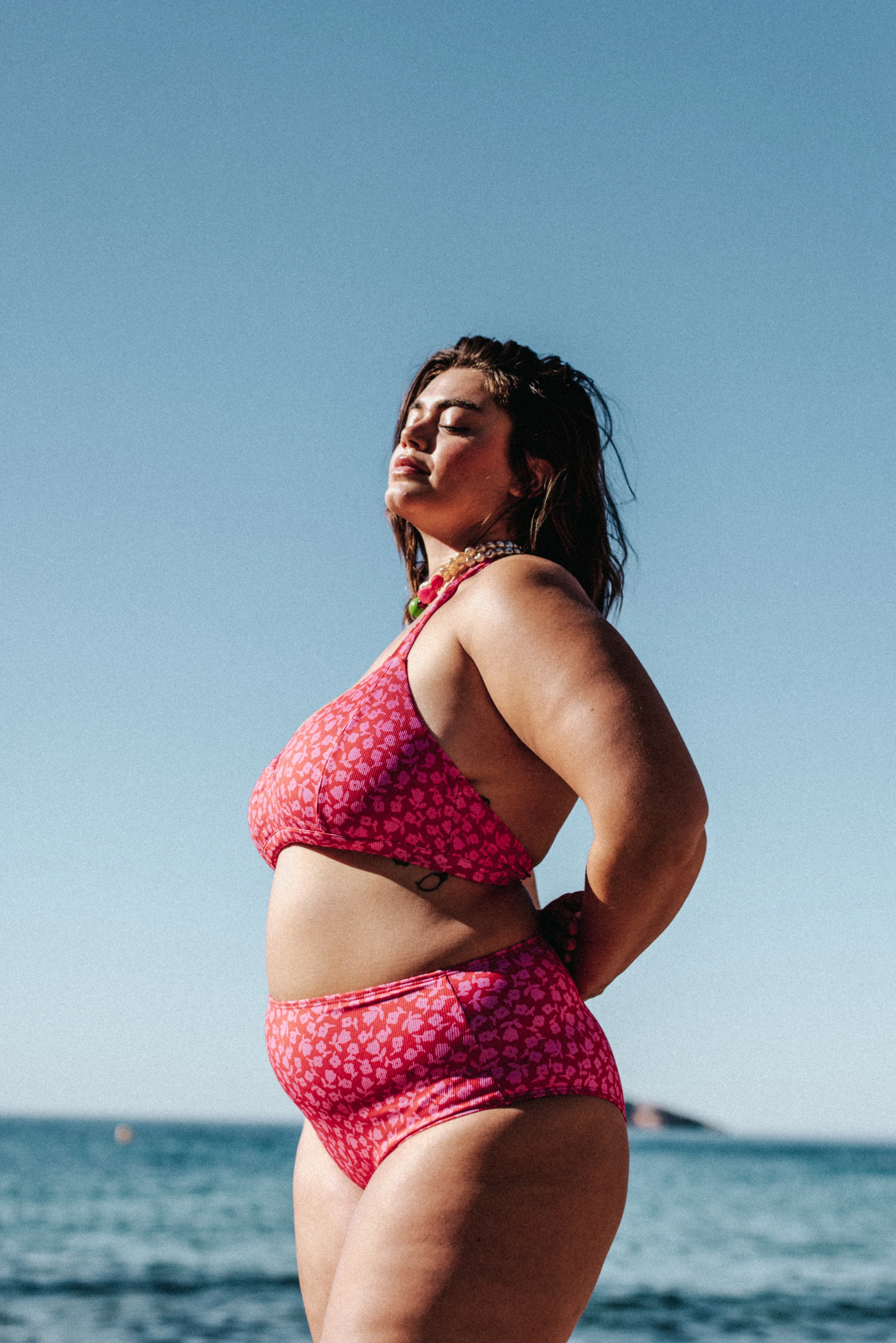 MAILLOT EDNA HAUT SORBET ROSE - Image 3