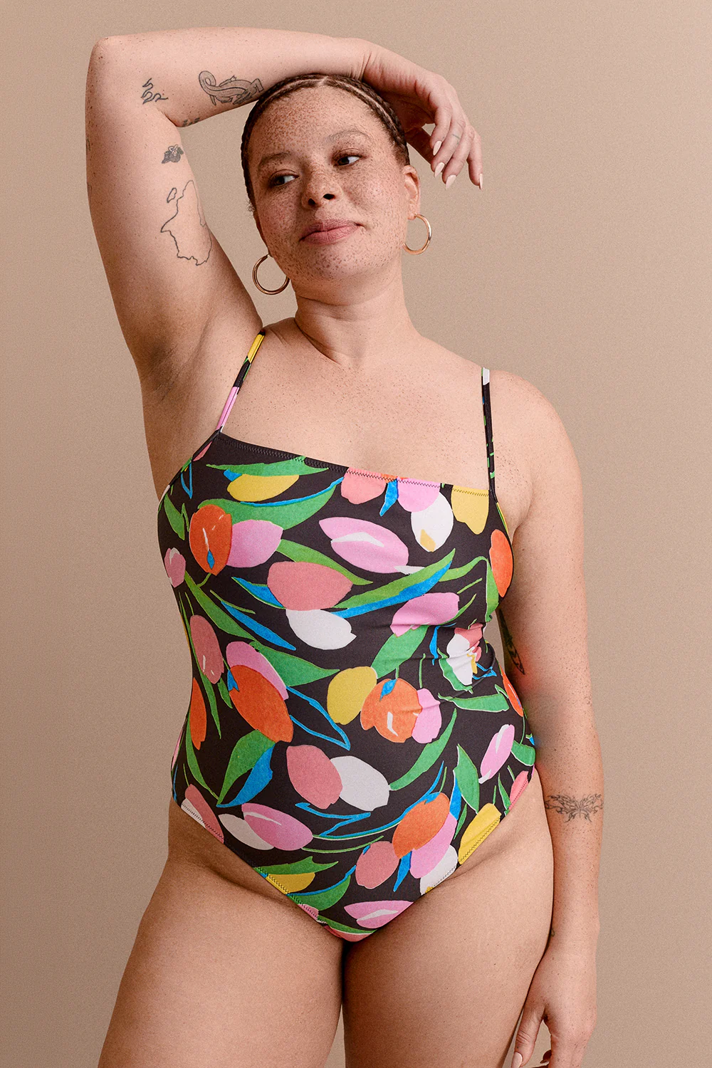 MAILLOT LINO BLACK DREAMY GARDEN - Image 7