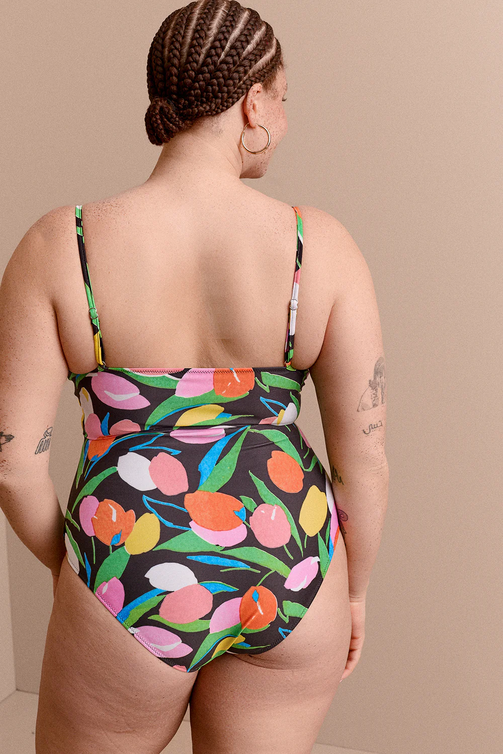 MAILLOT LINO BLACK DREAMY GARDEN - Image 8
