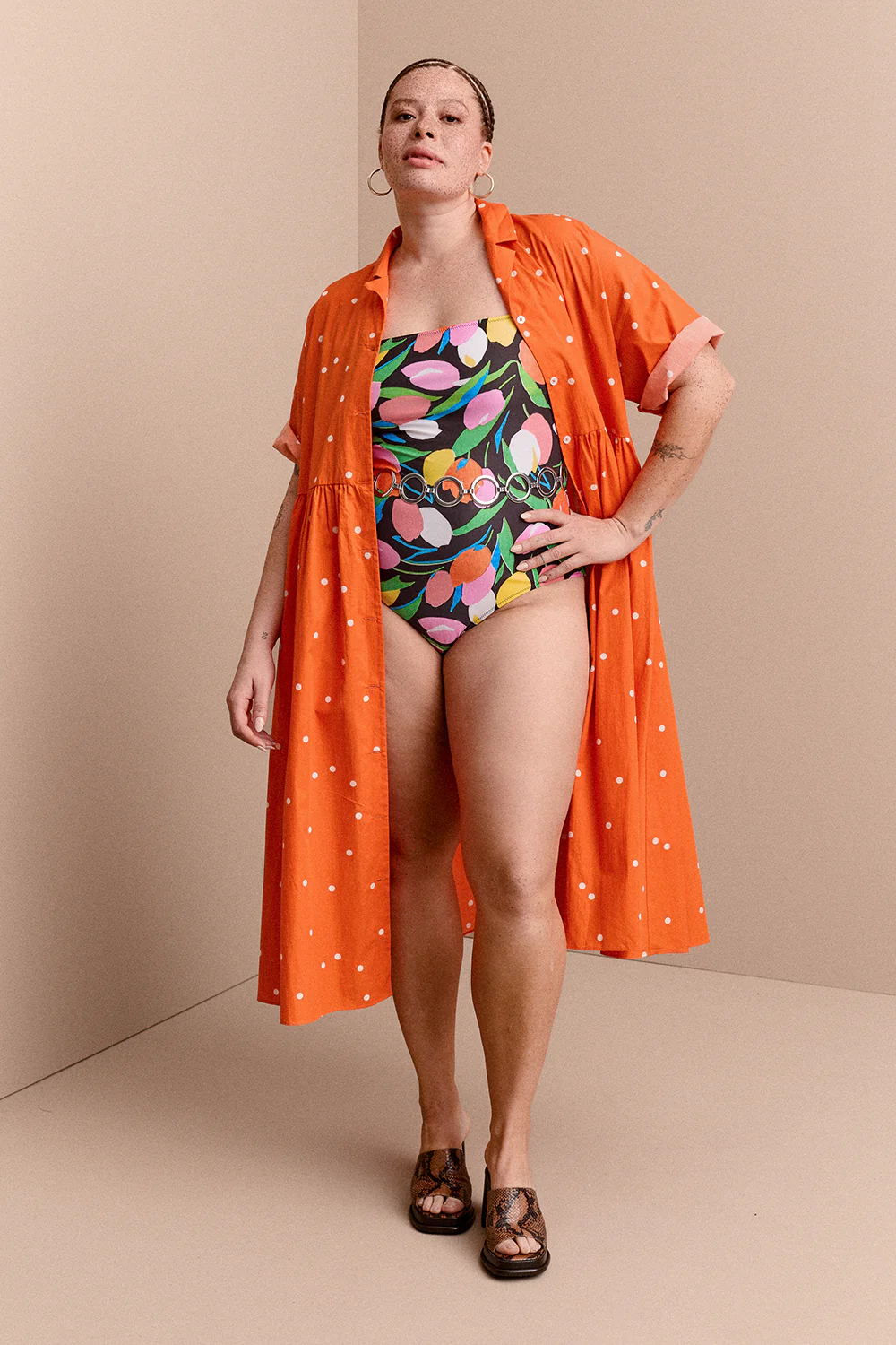 MAILLOT LINO BLACK DREAMY GARDEN - Image 9