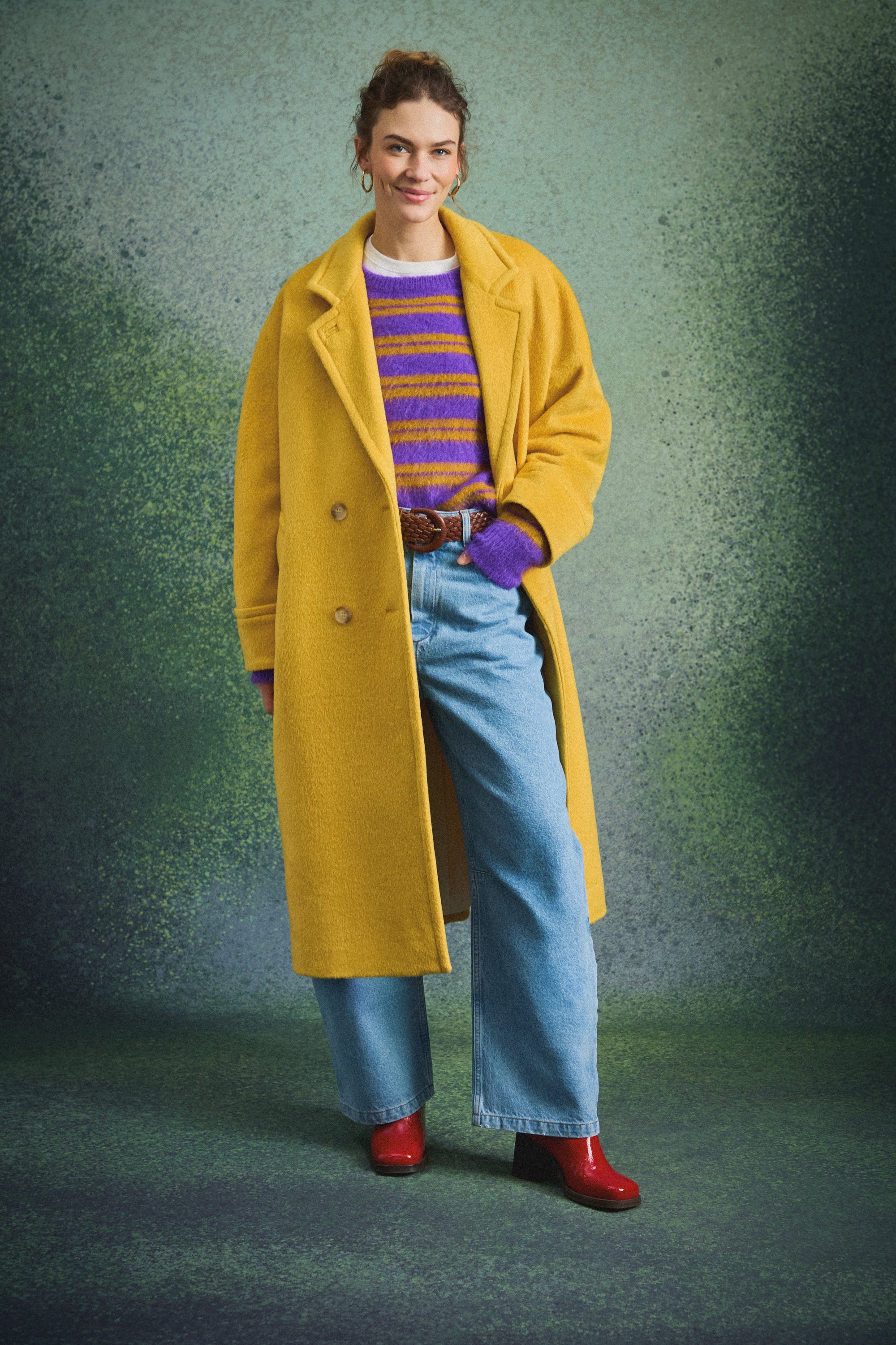 MANTEAU DARIO JAUNE - Image 2