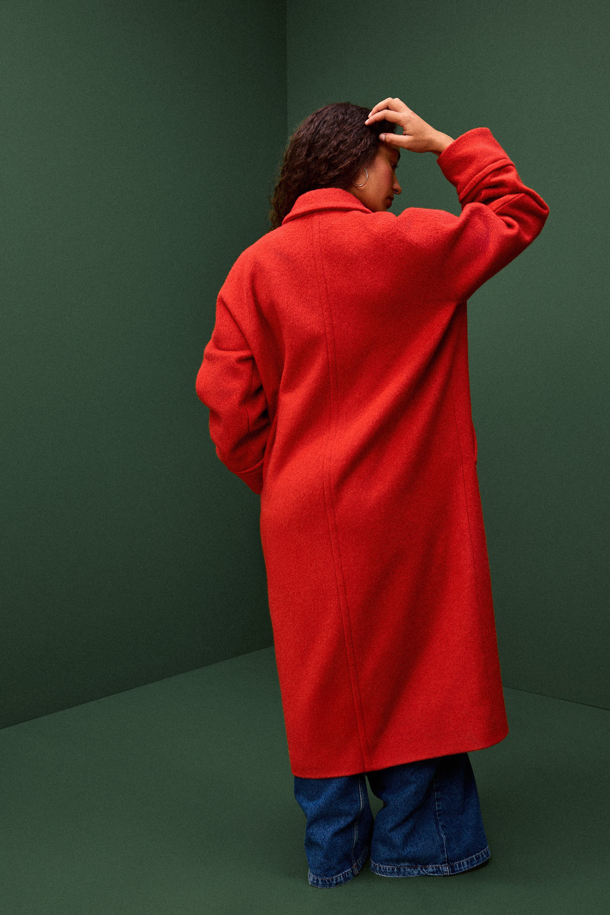 MANTEAU DARIO ROUGE - Image 3