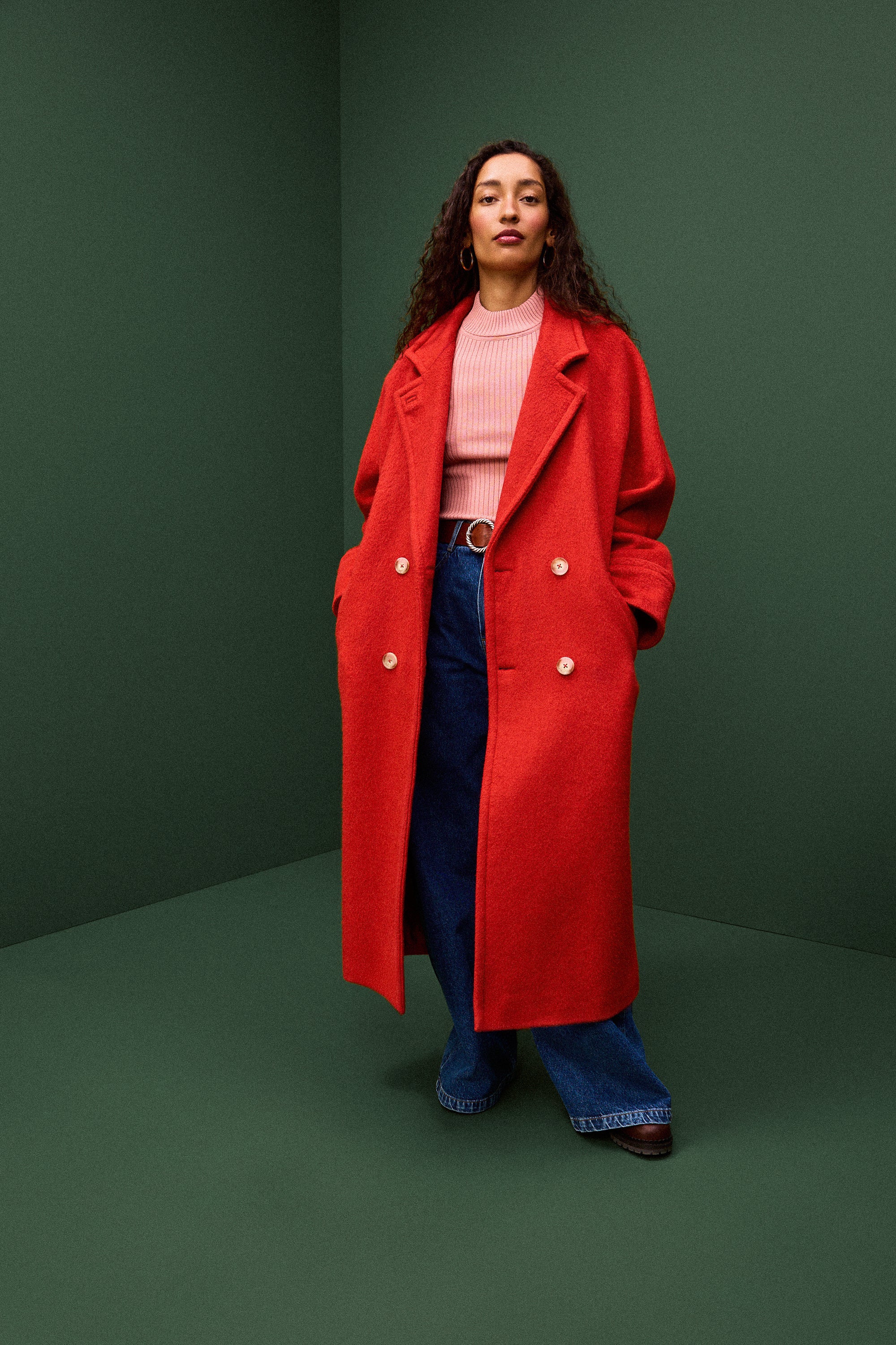 MANTEAU DARIO ROUGE - Image 6
