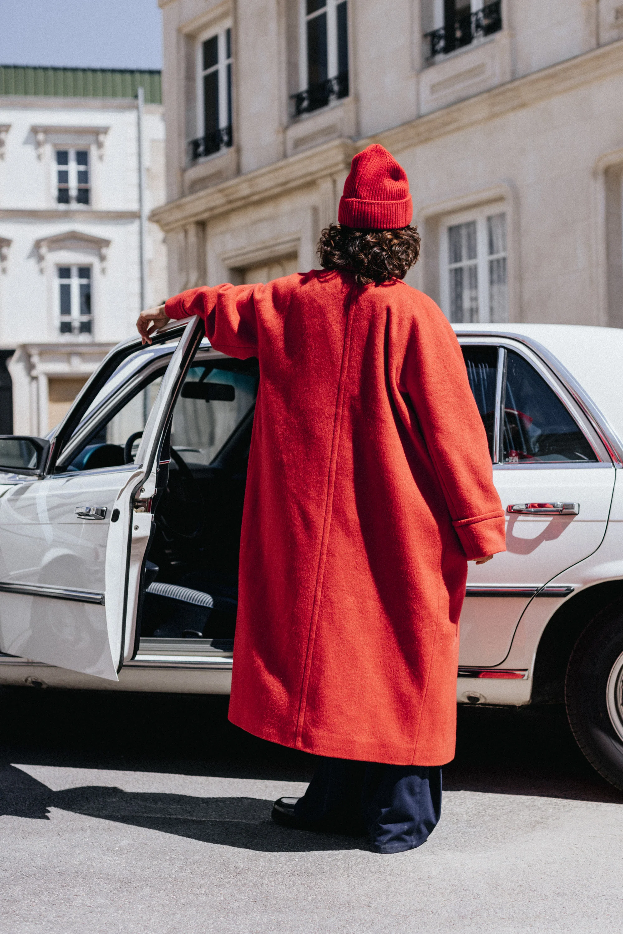 MANTEAU DARIO ROUGE - Image 8