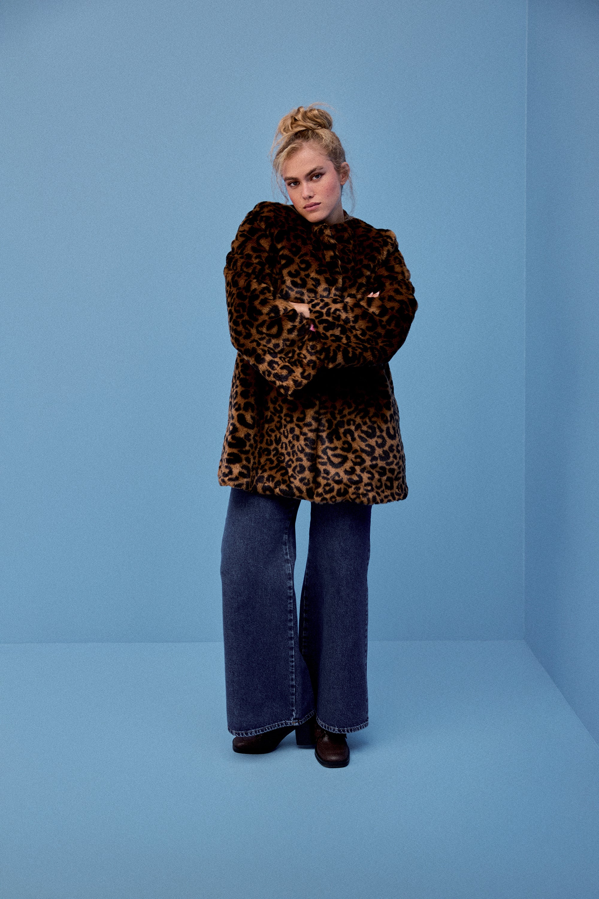 MANTEAU NICOLE NEW LEOPARD - Image 4
