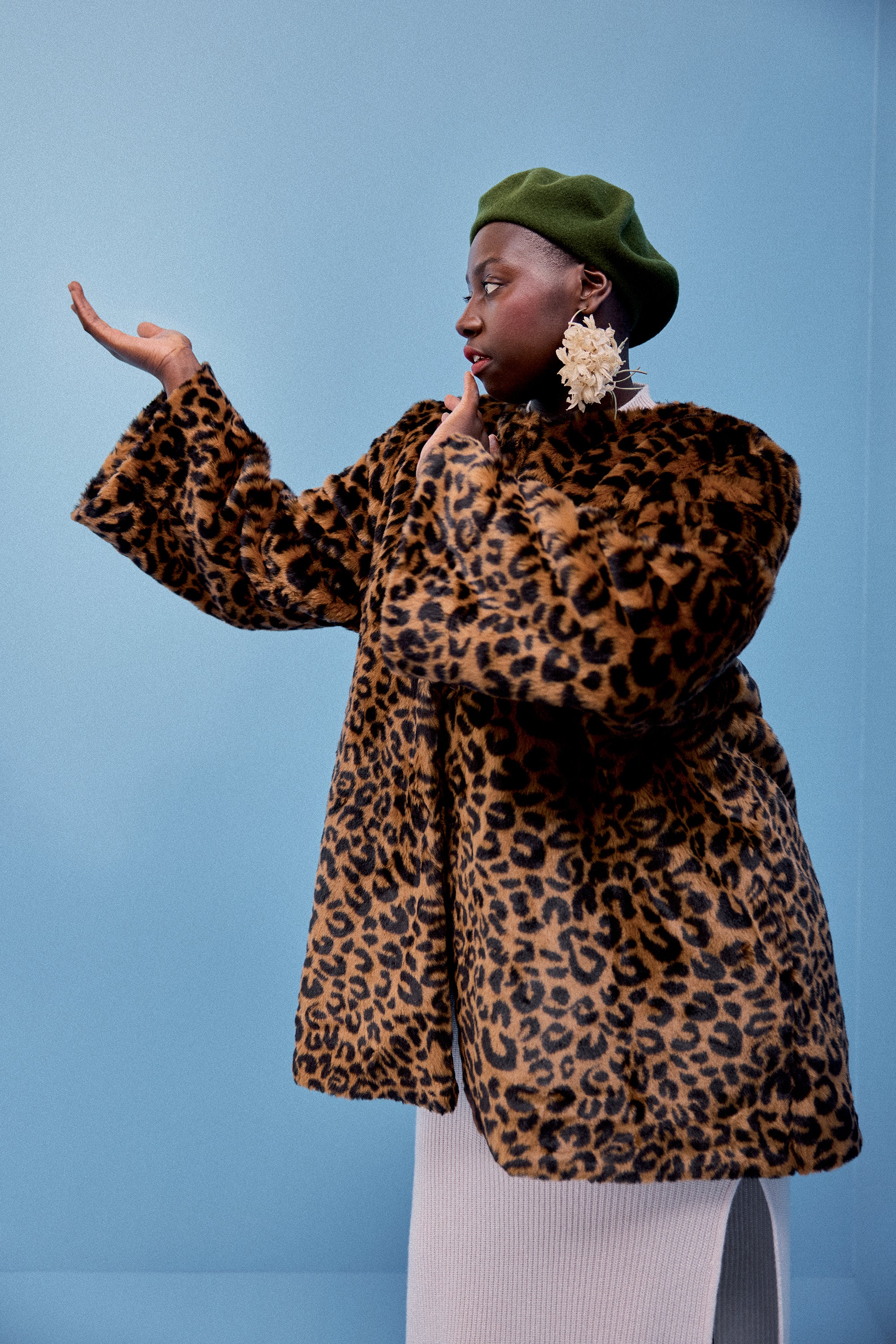 MANTEAU NICOLE NEW LEOPARD - Image 6