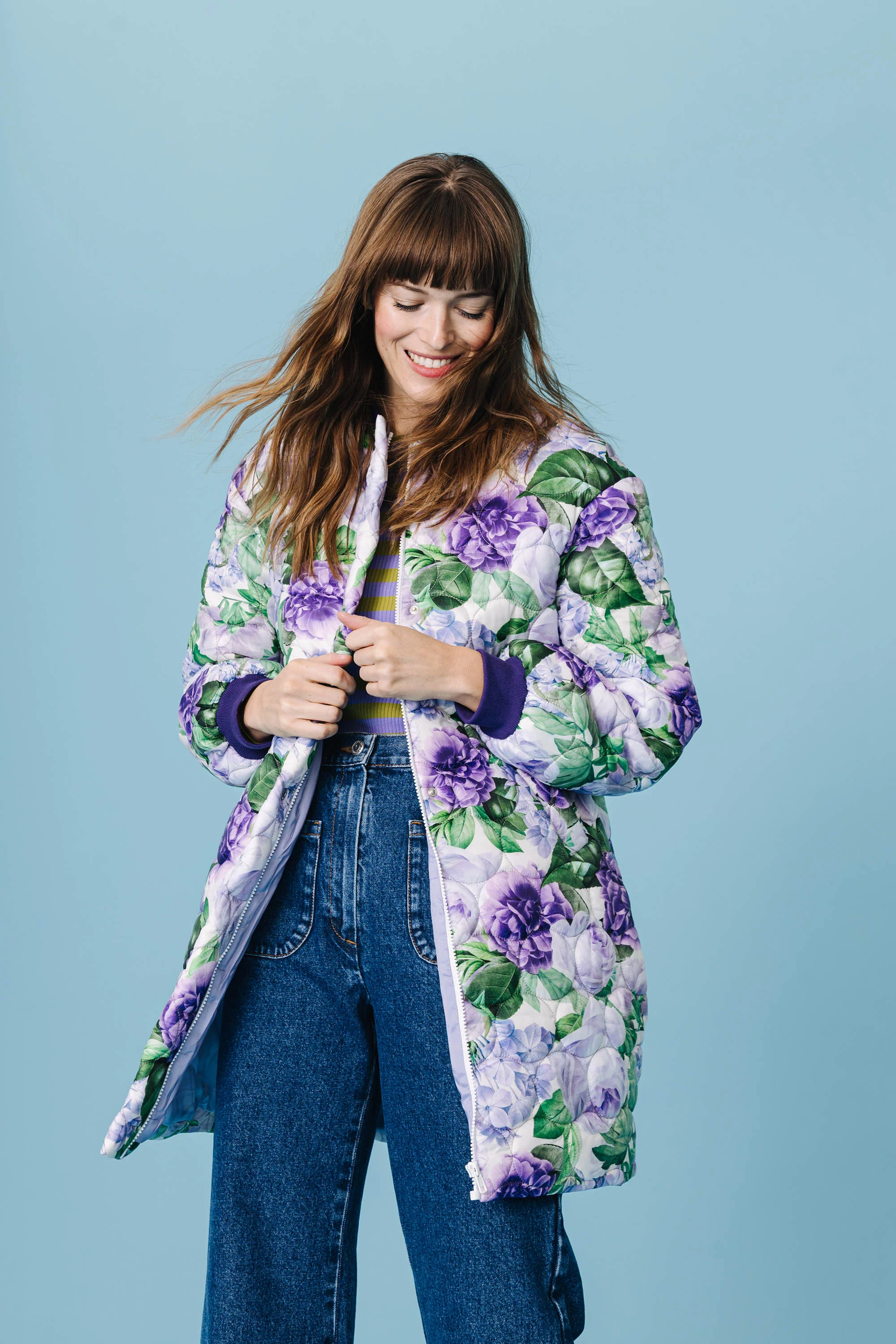 MANTEAU NINE FLEURS 90'S - Image 2